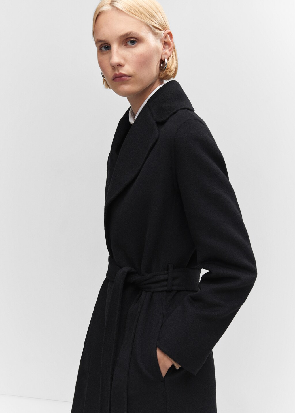 Handmade wool coat - Women | MANGO China