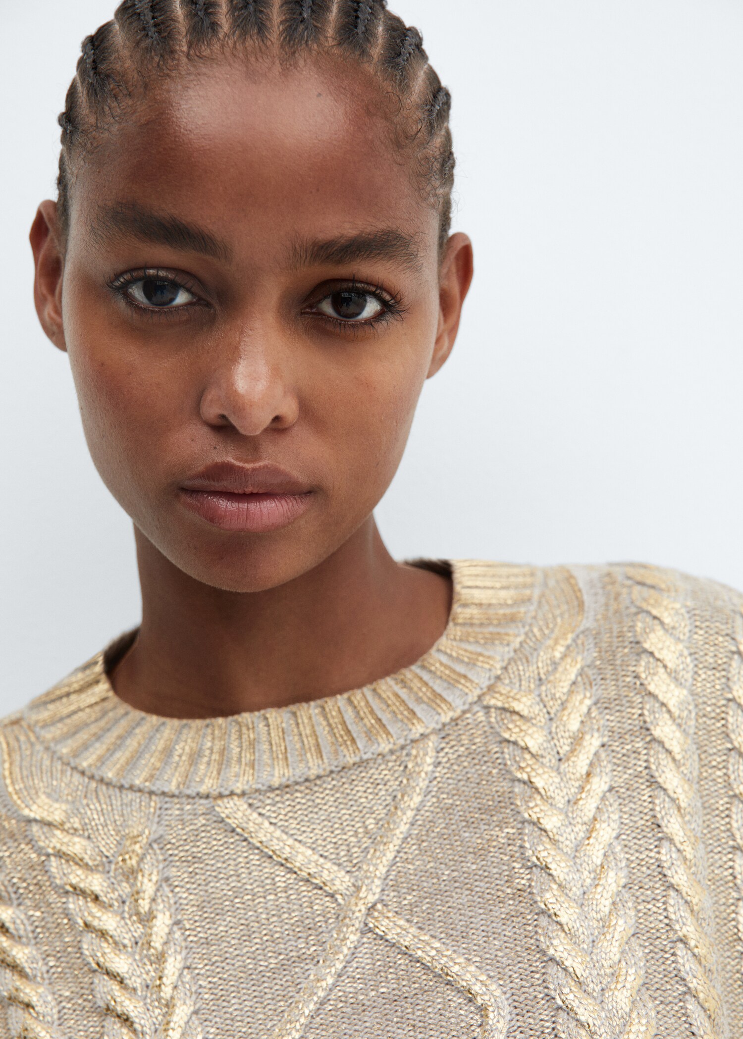 Pull-over torsadé foil - Détail de l'article 1