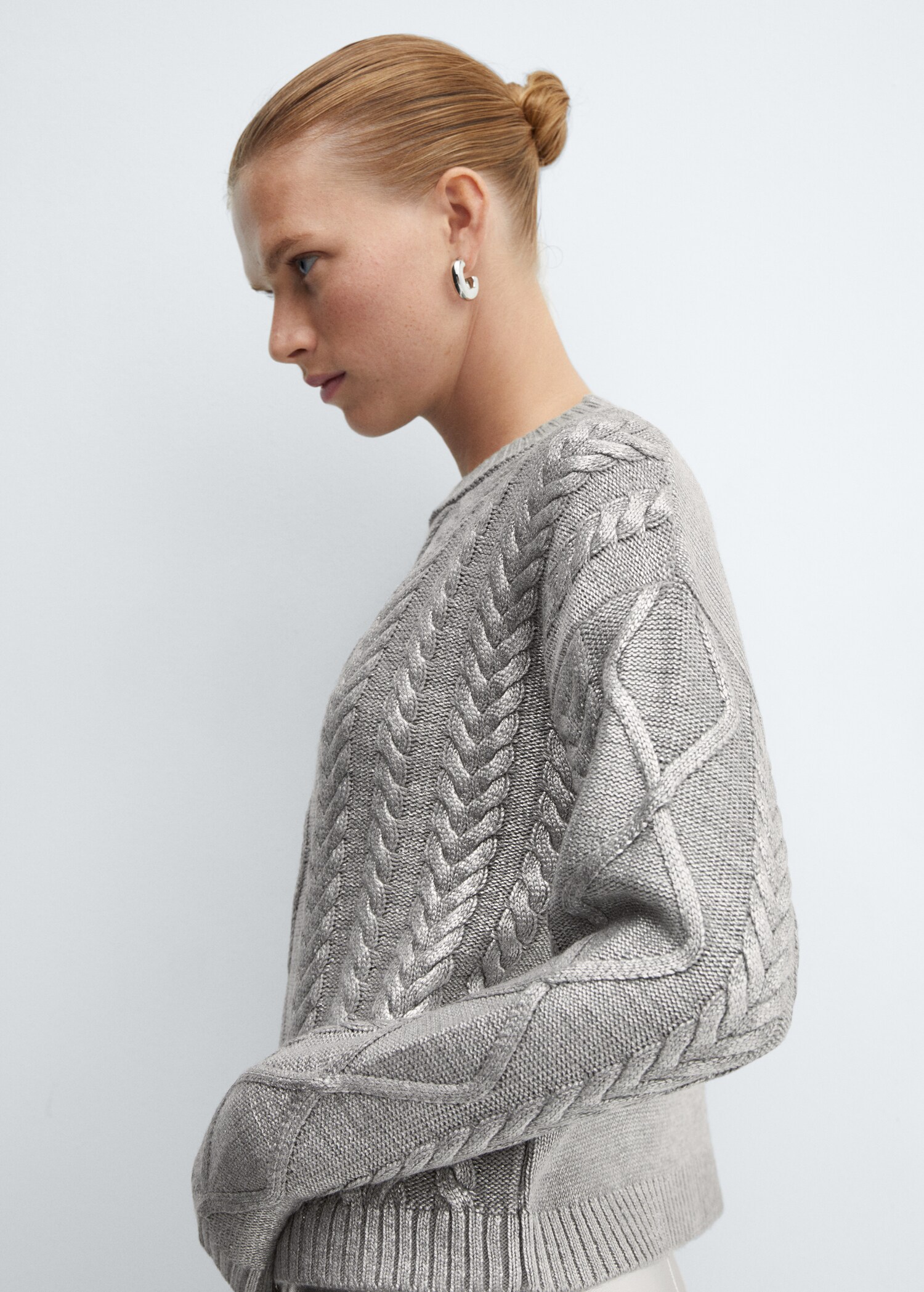Pull-over torsadé foil - Détail de l'article 1
