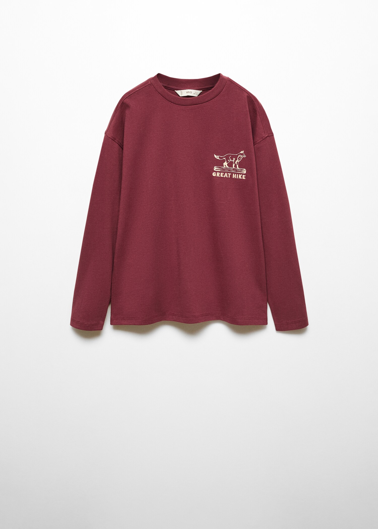 Printed long sleeve t-shirt - Article without model