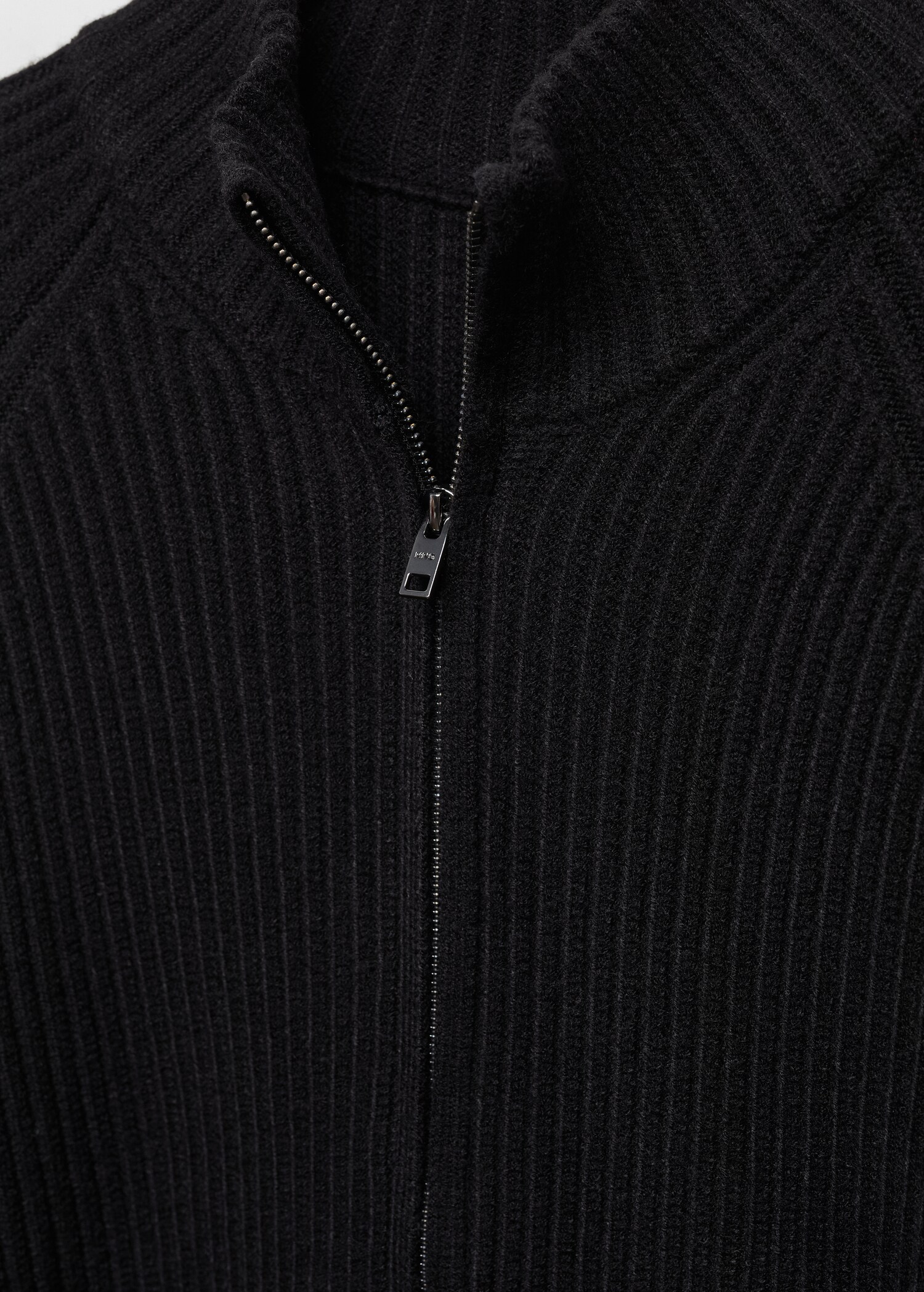 Cárdigan canalé detalle cremallera - Detalle del artículo 8