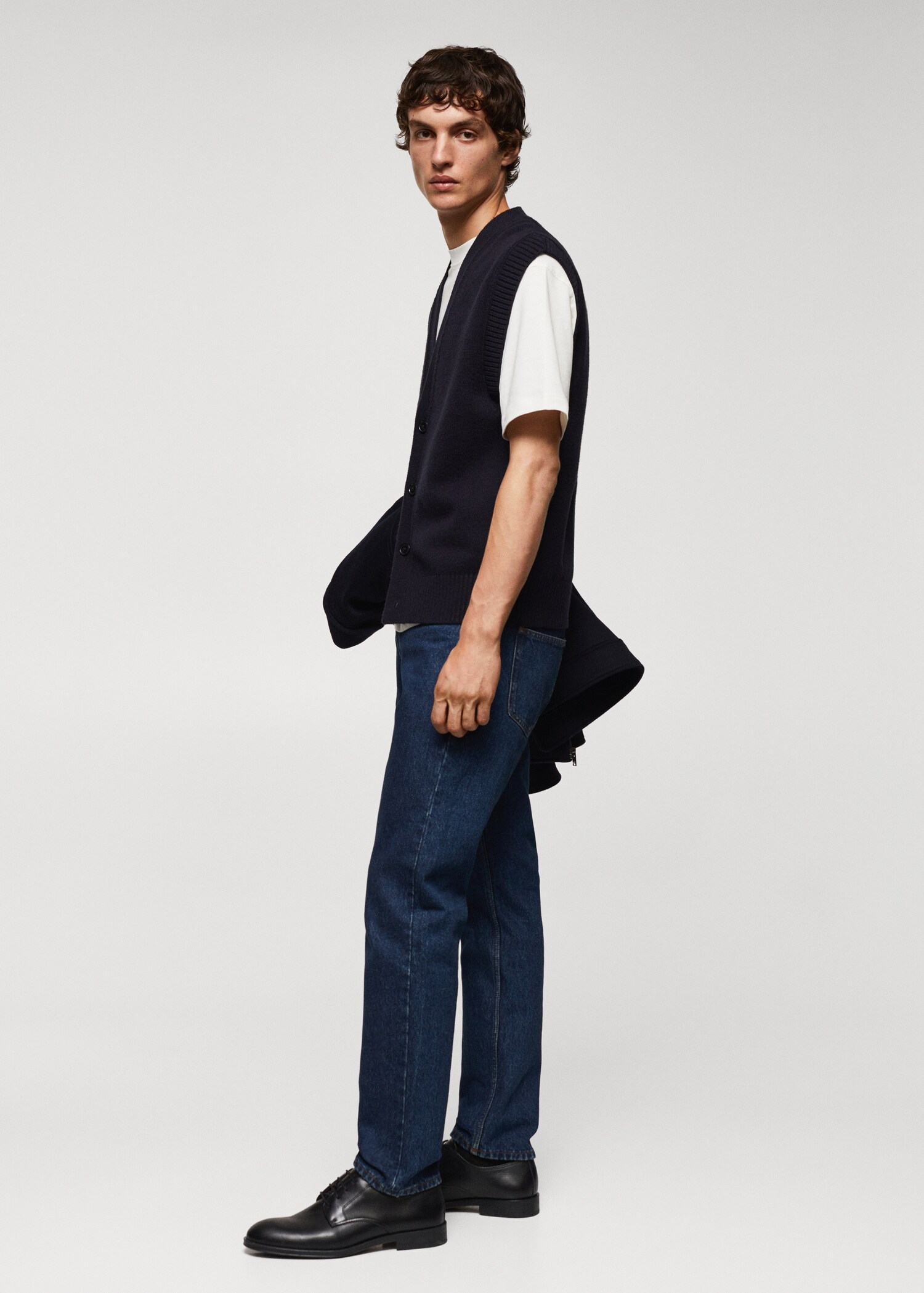 Knitted wool-blend vest - Details of the article 2
