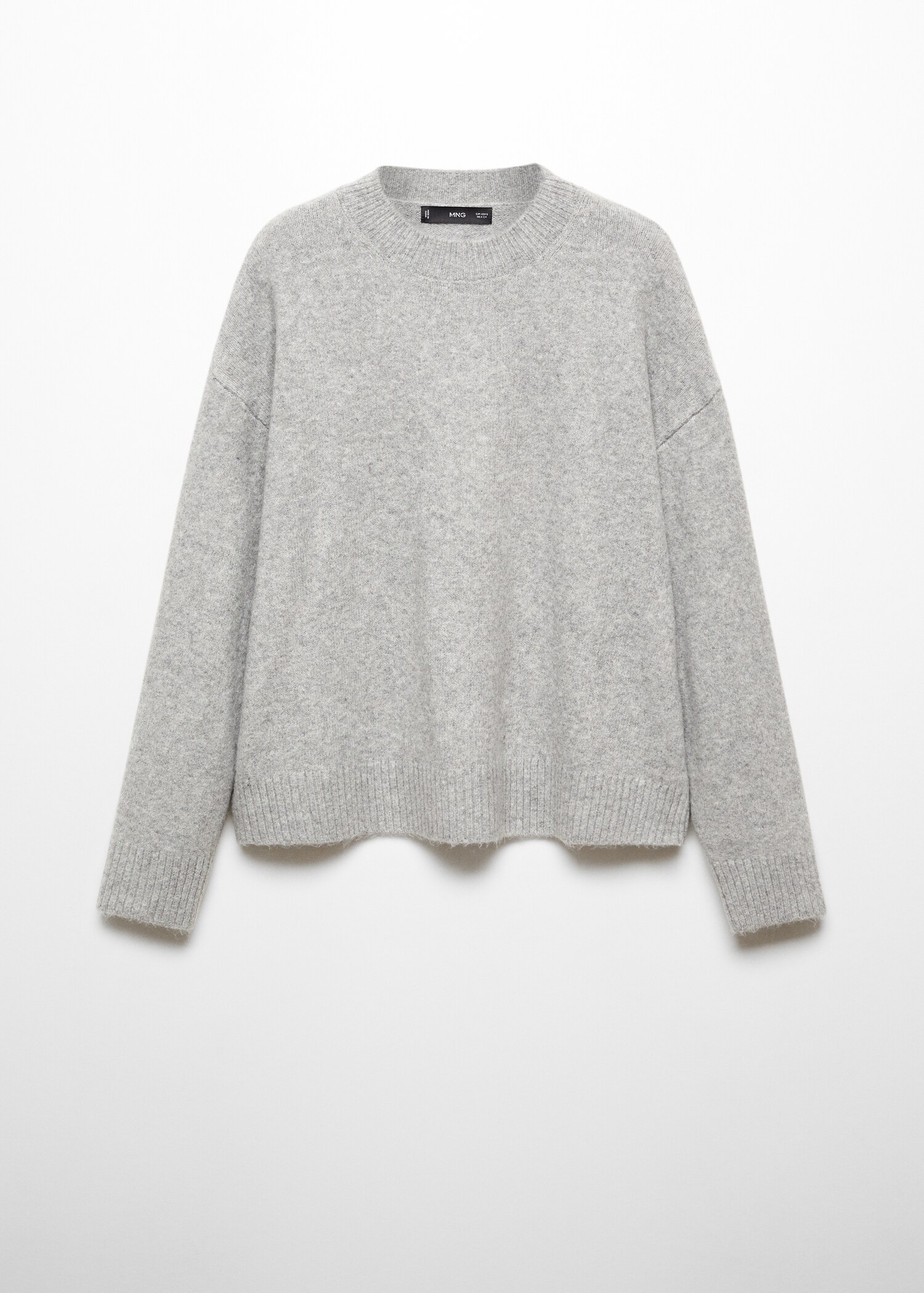 Rundhals-Strickpullover - Artikel ohne Model