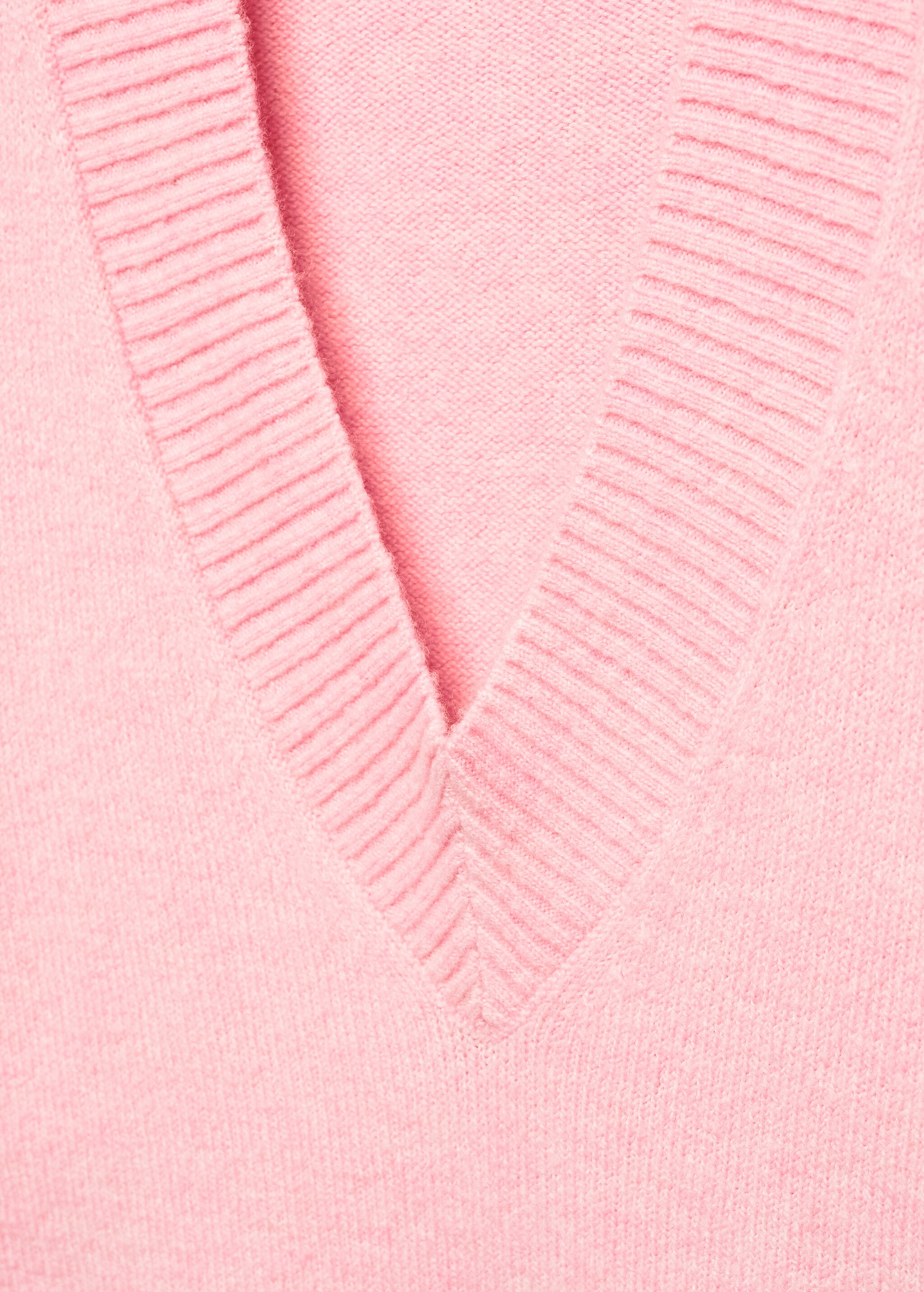 Oversized-Pullover mit V-Ausschnitt - Detail des Artikels 8