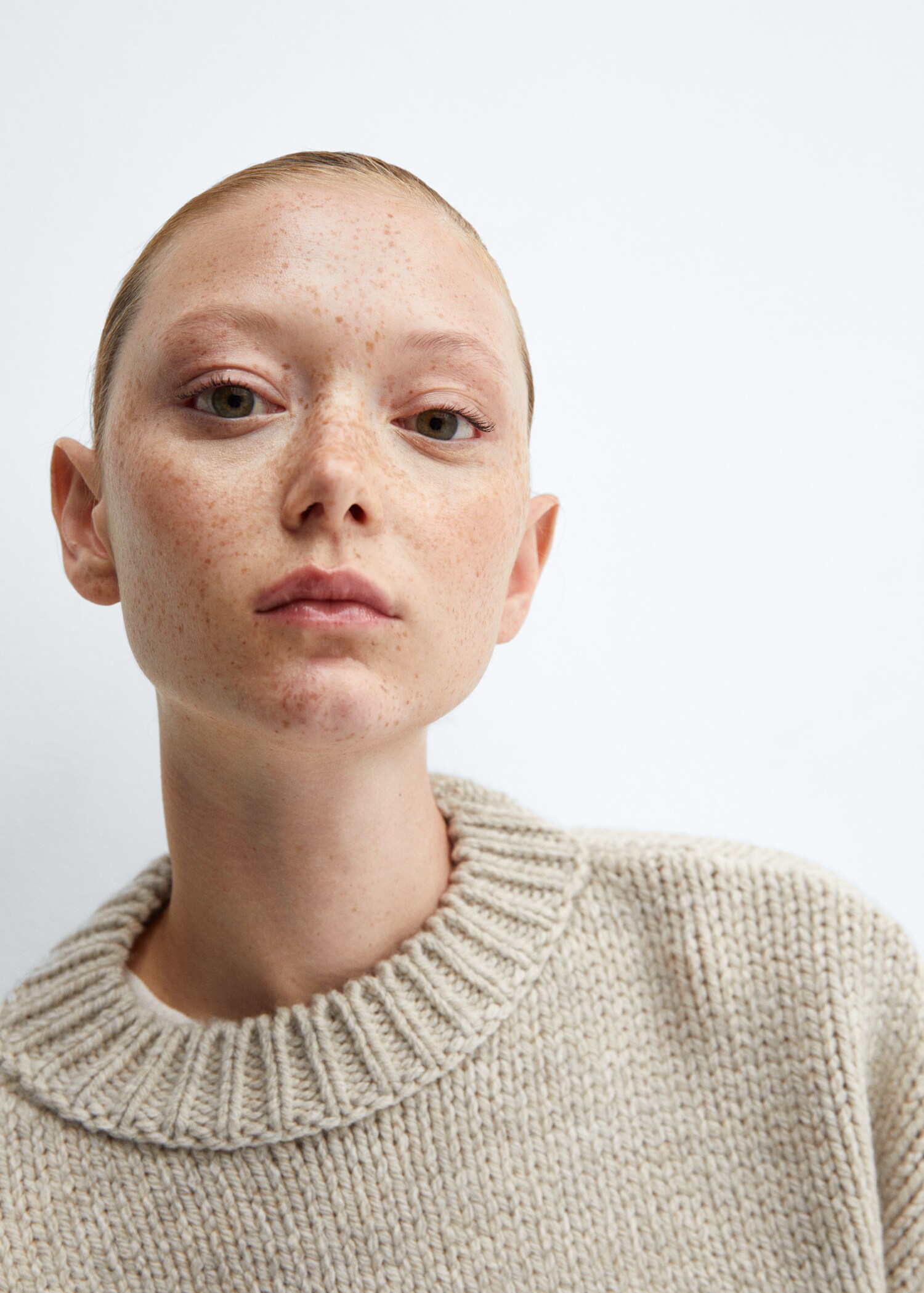 Pullover crop collo stondato - Dettaglio dell'articolo 1