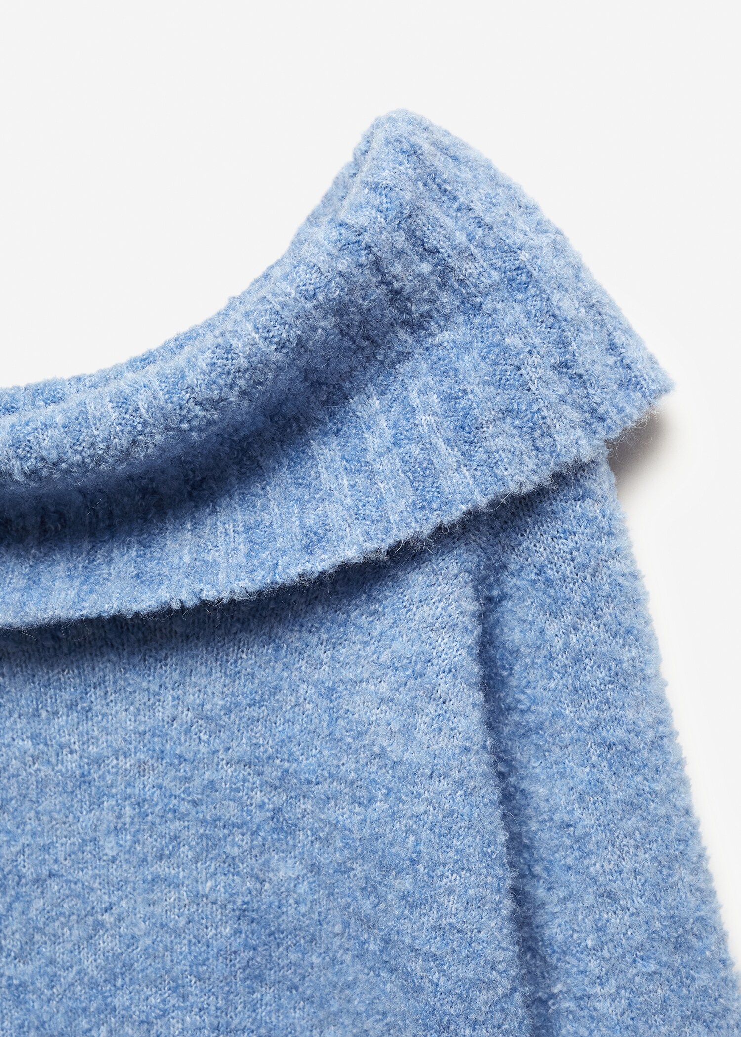 Off-the-shoulder knitted sweater - Details of the article 8