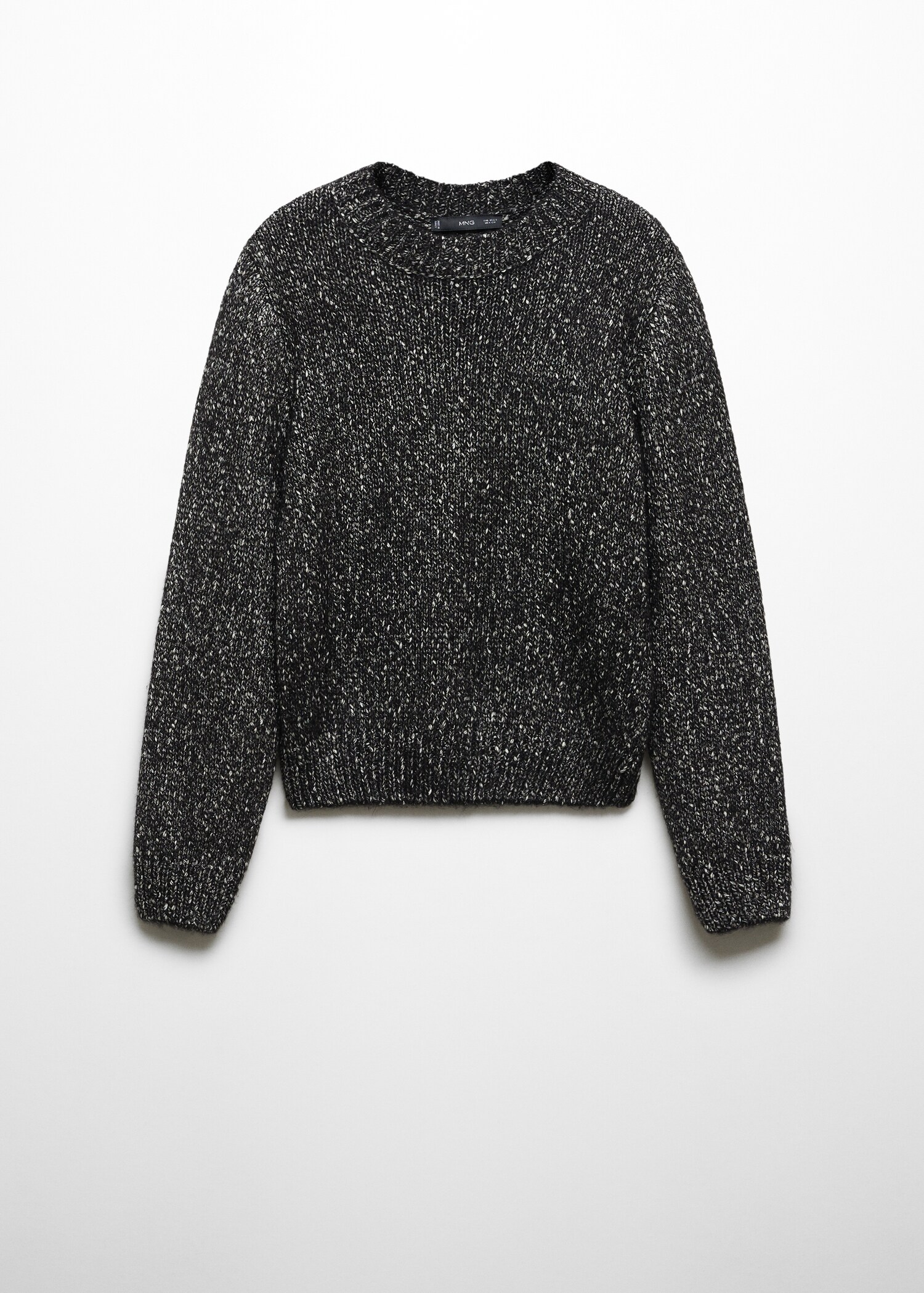 Crewneck lurex sweater - Article without model