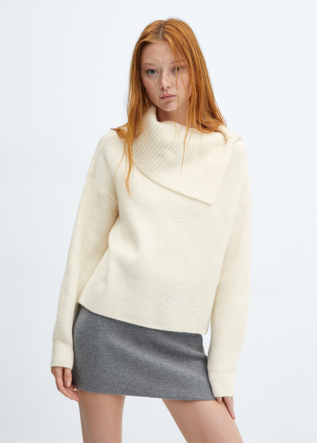 Pull col roulé mango hotsell