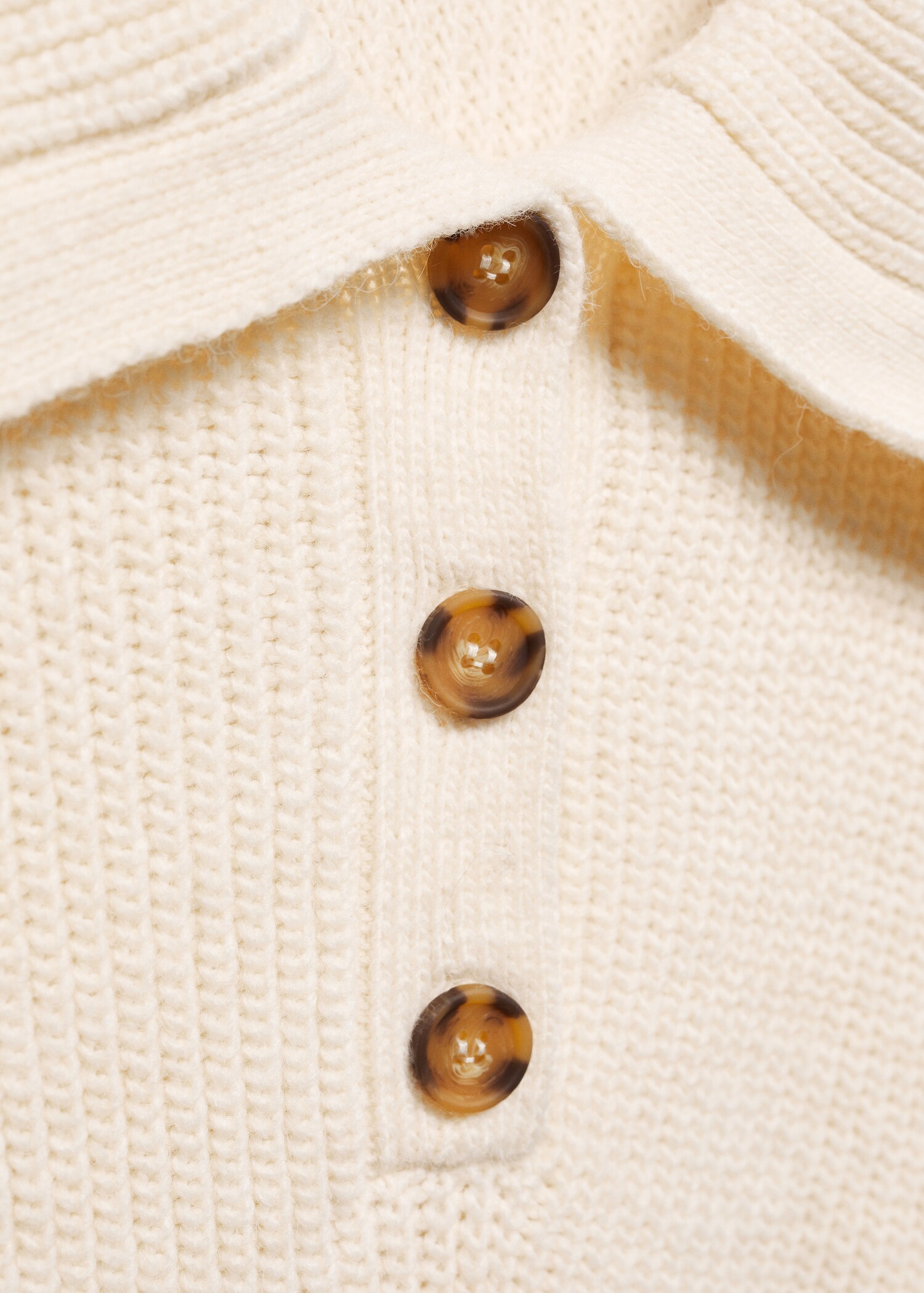 Jersey punto cuello abotonado - Detalle del artículo 8
