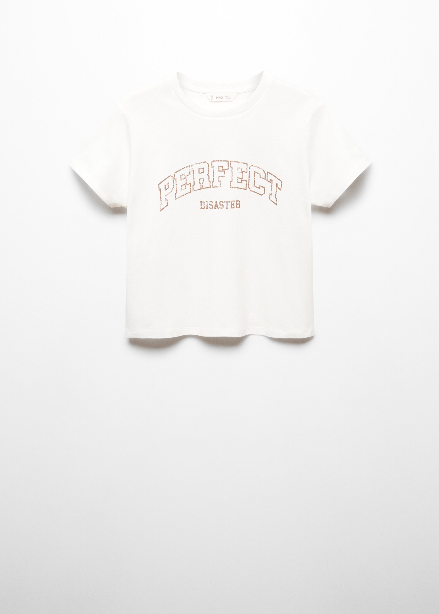 Camiseta mensaje estampado - Artículo sin modelo