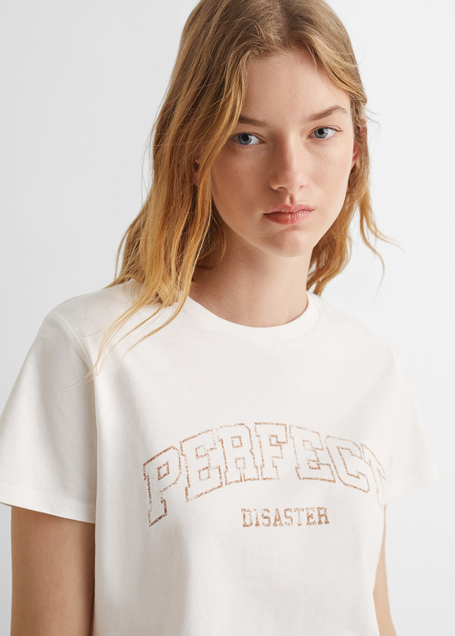 Camiseta mensaje estampado - Detalle del artículo 1