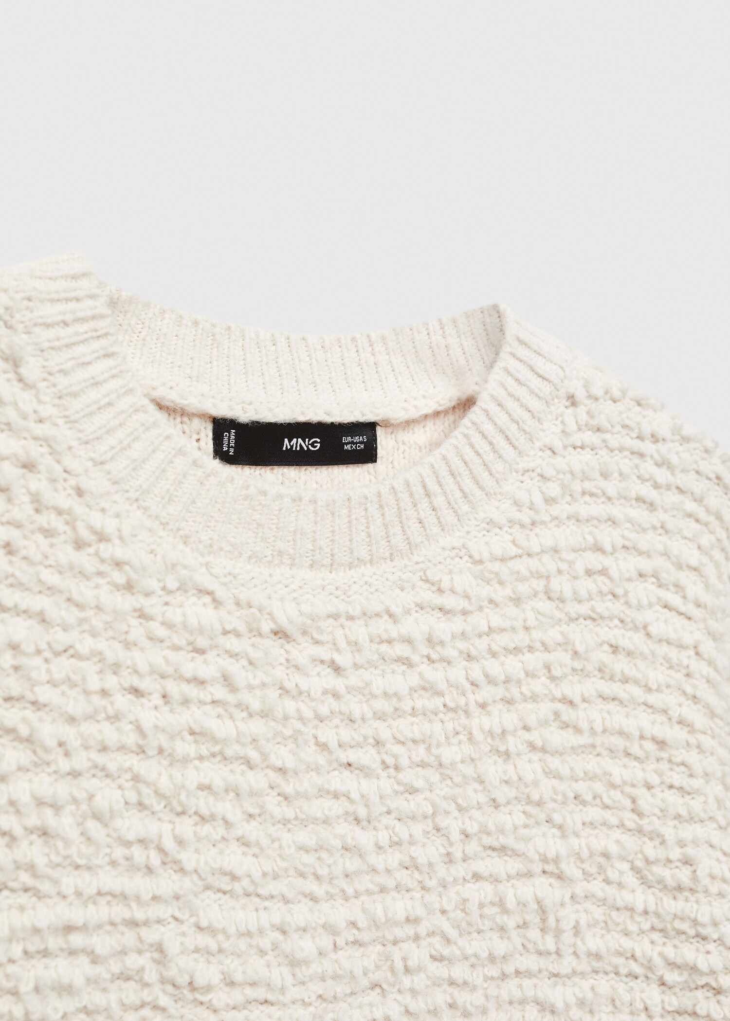 Jersey textura cuello redondo - Detalle del artículo 8