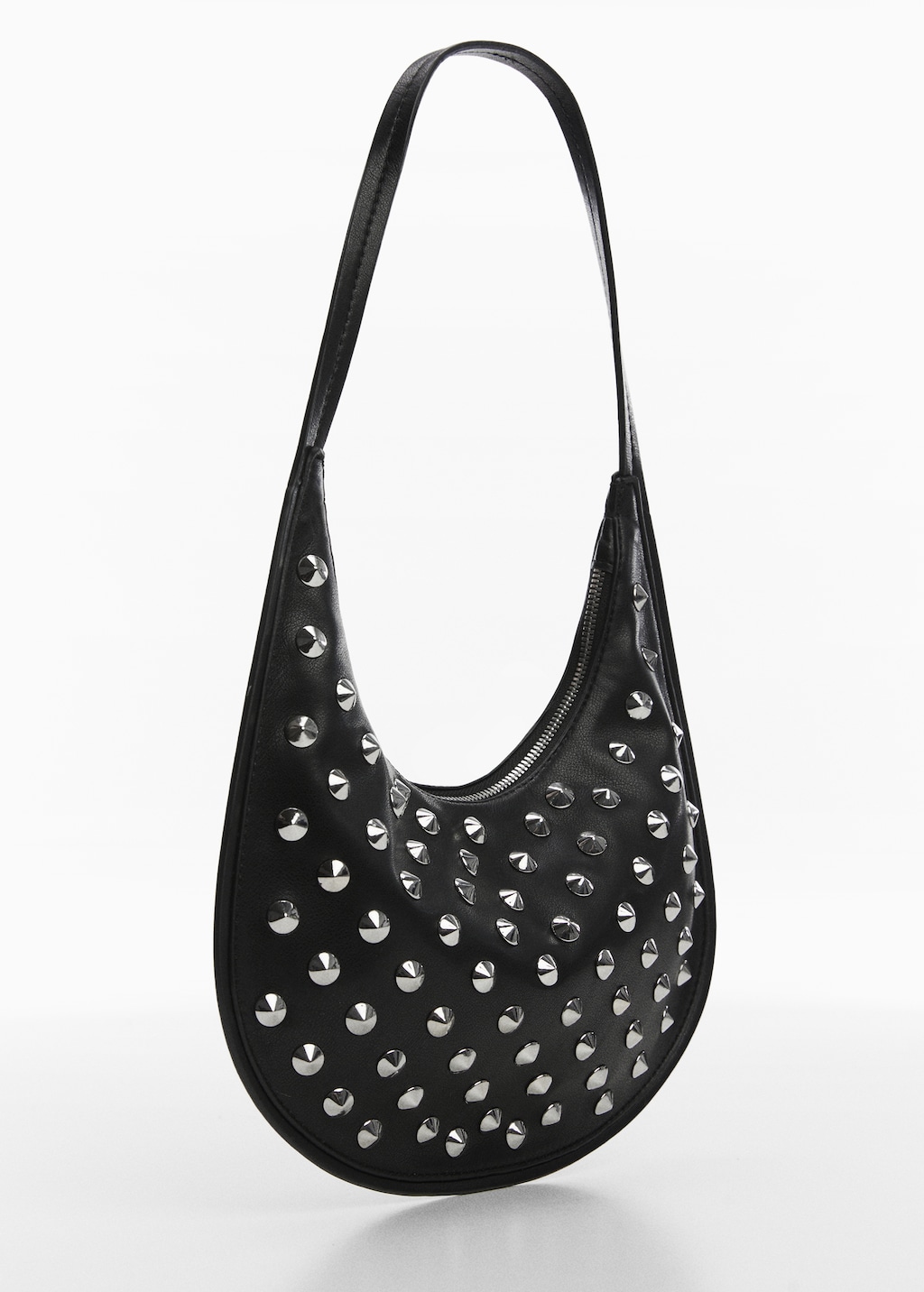 Studded shoulder bag