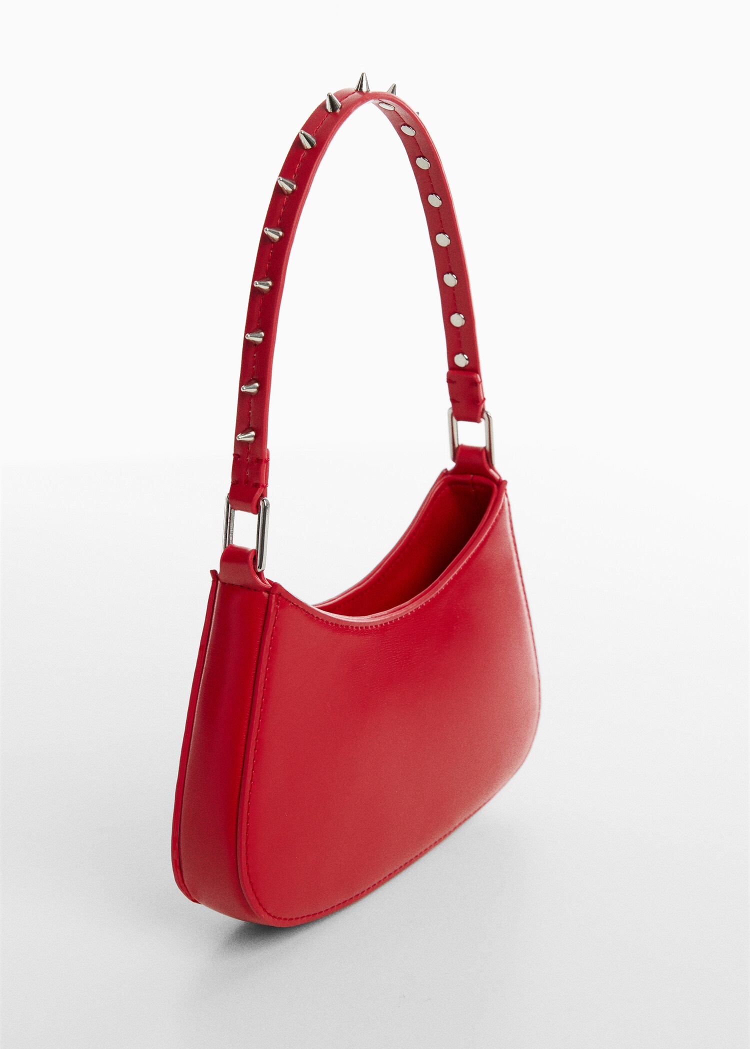 Studs handle bag - Medium plane