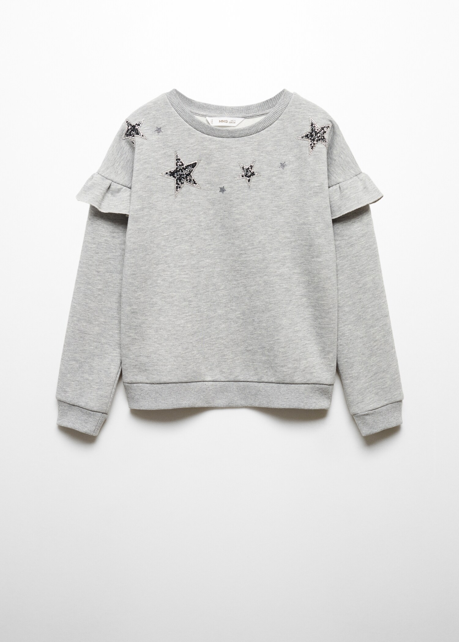 Sudadera estampada volantes - Artículo sin modelo
