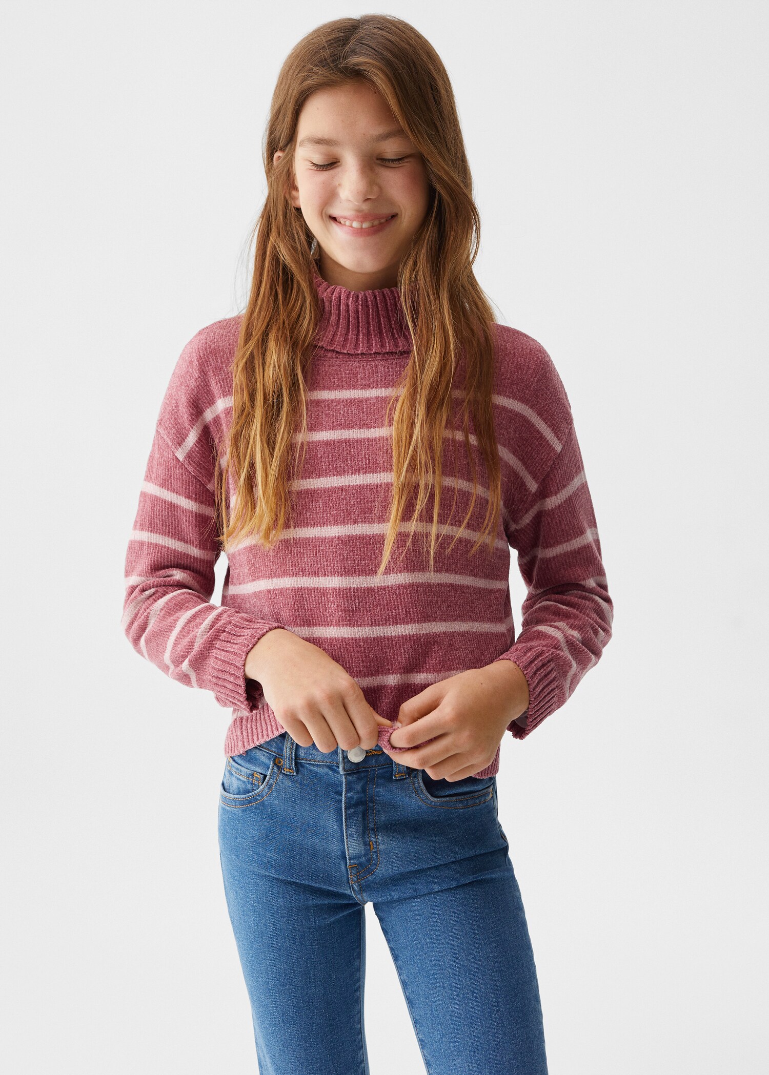 Pullover maglia righe - Piano medio
