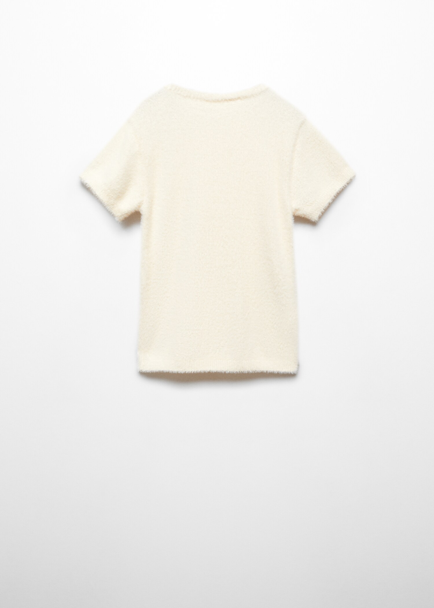 Short sleeve sweater - Reverse of the article