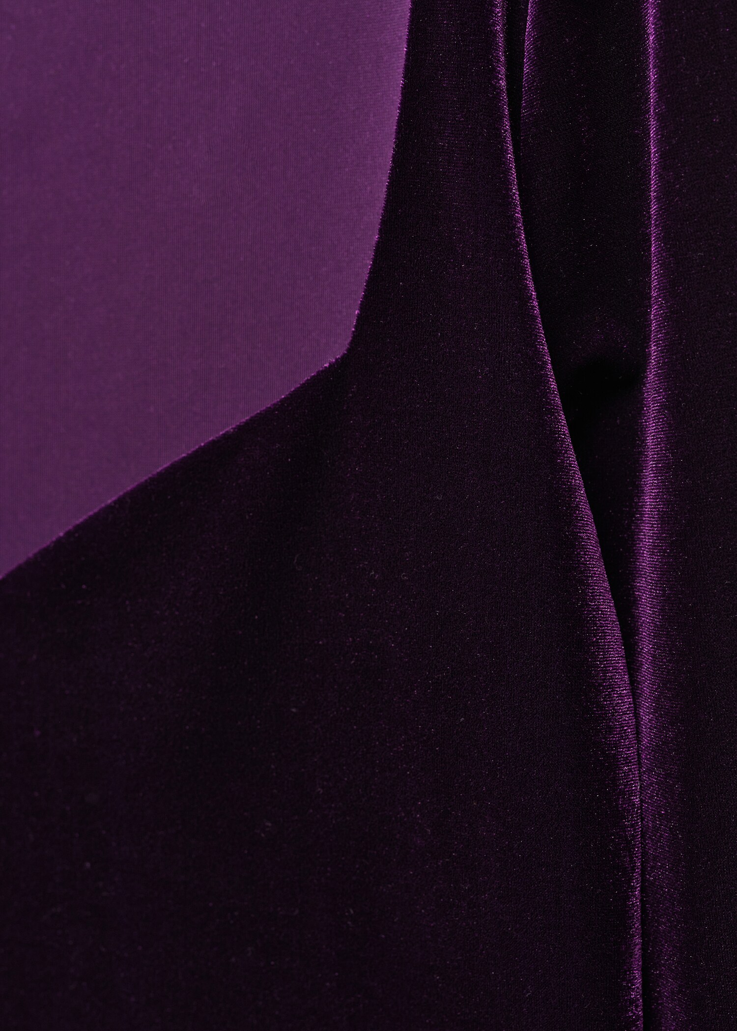 Camiseta terciopelo escotada - Detalle del artículo 8