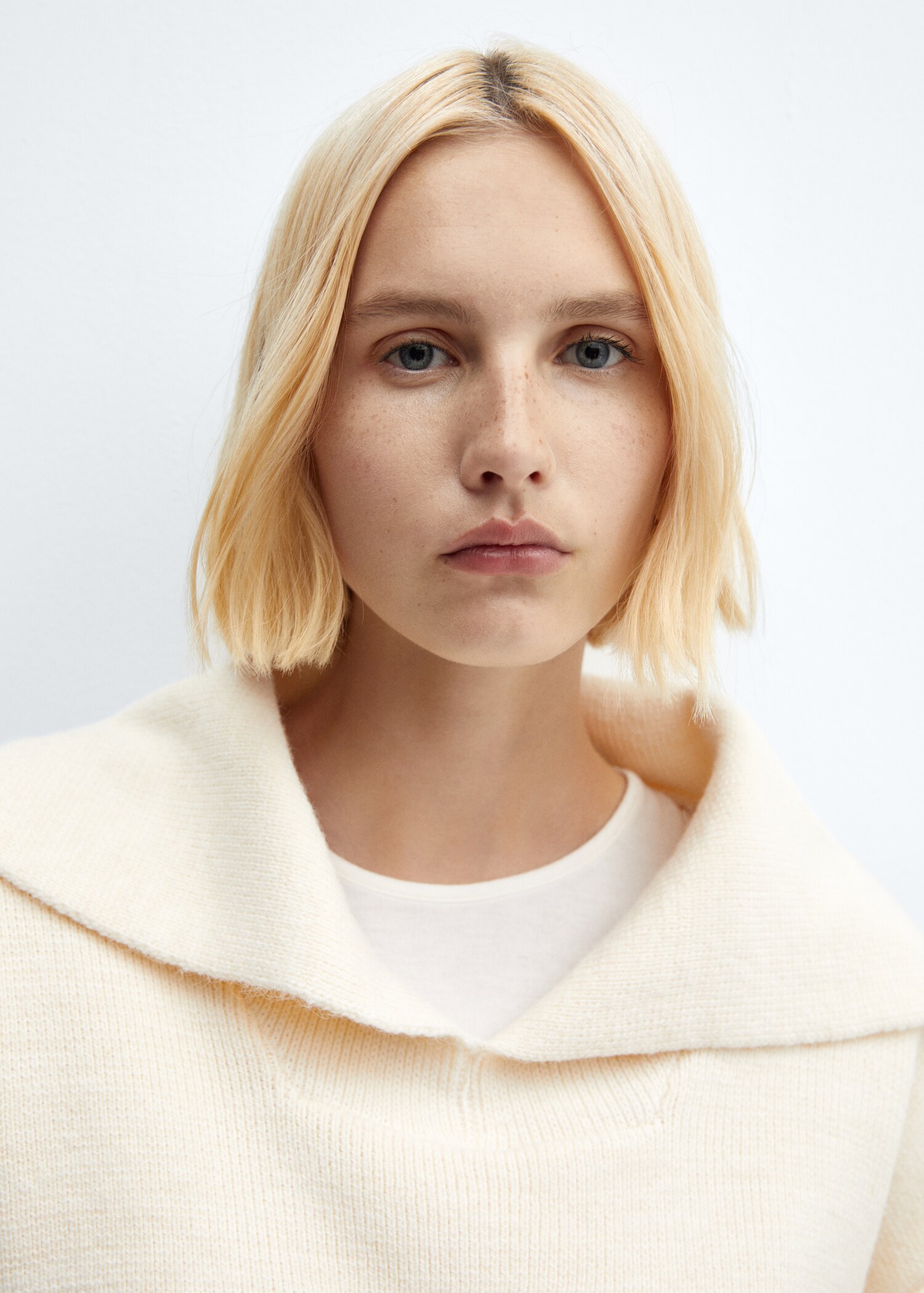 Jersey punto cuello solapa - Detalle del artículo 1