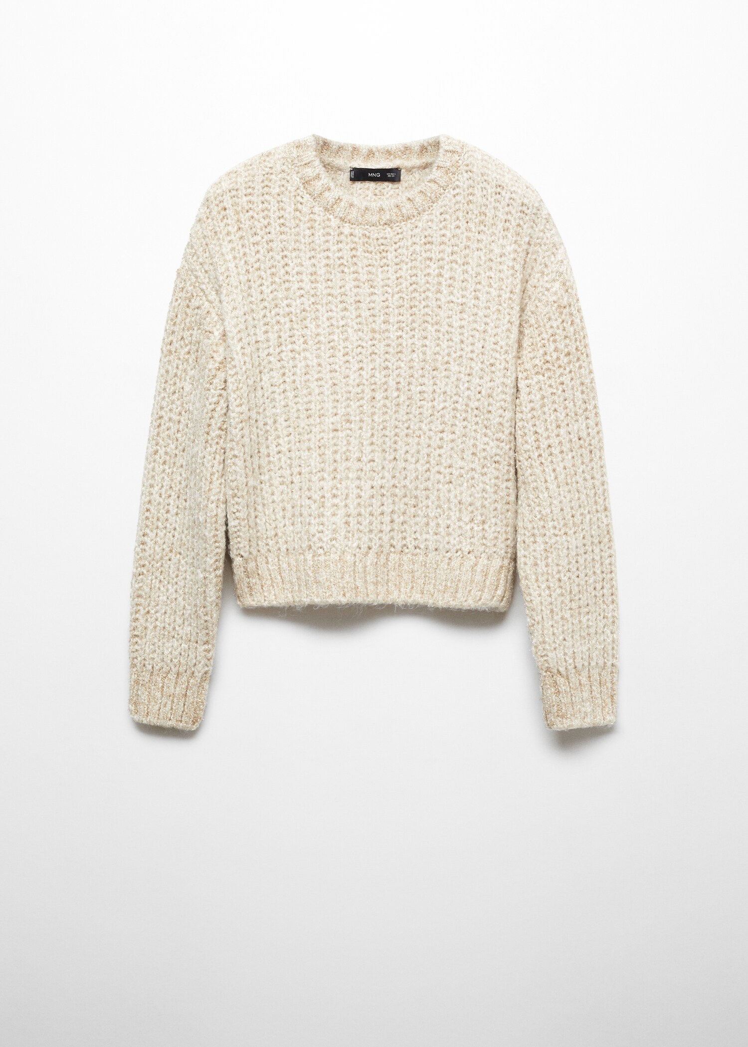 Pull-over Lurex grosse maille - Article sans modèle