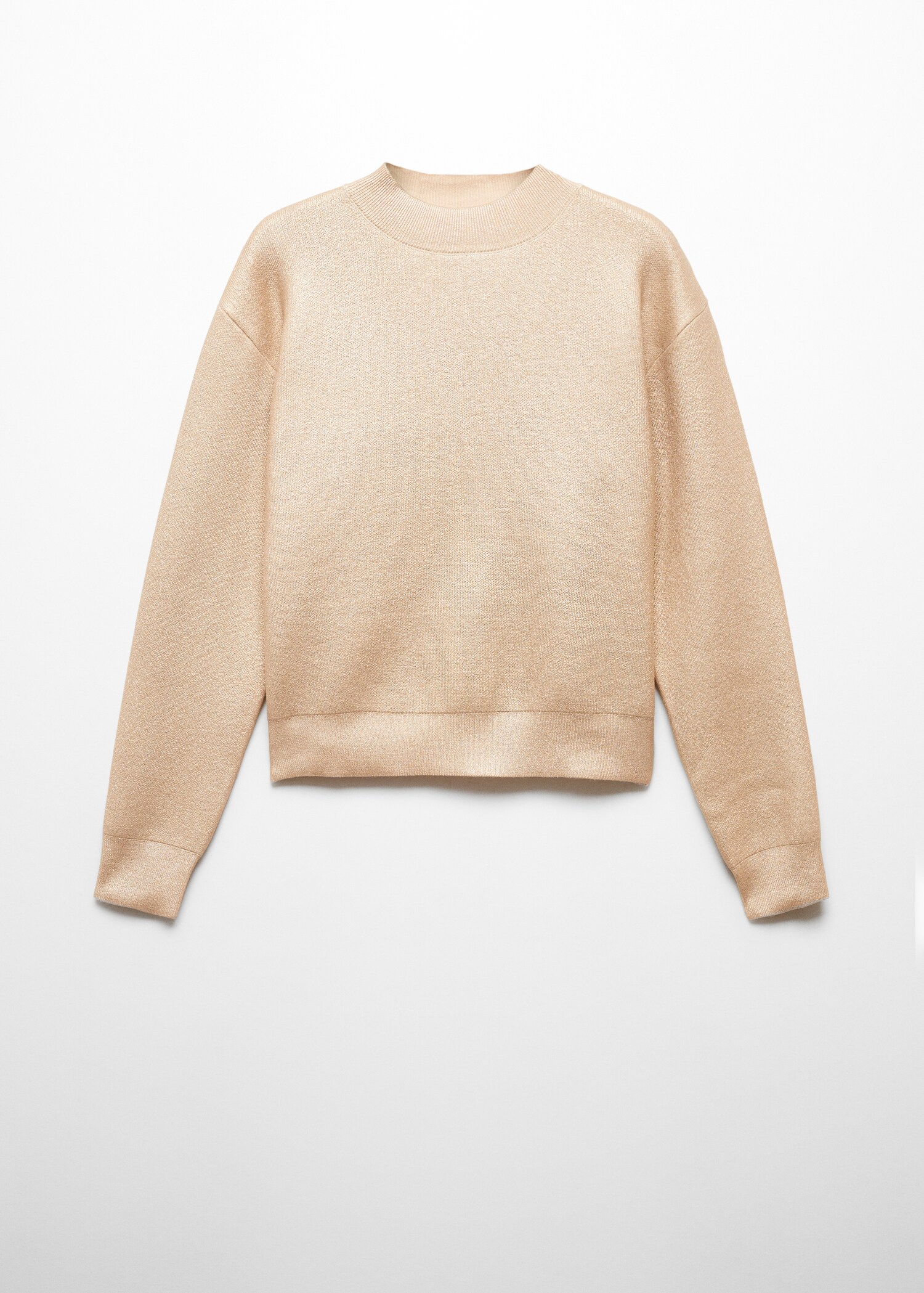 Foil round-neck sweater - Article without model