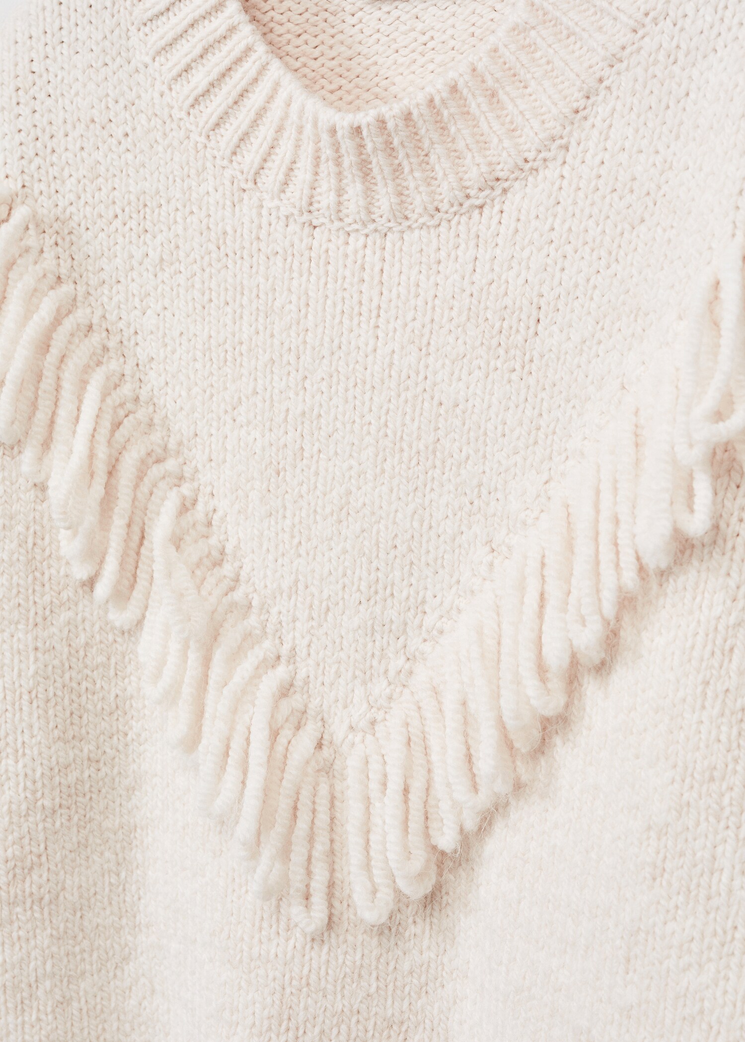Fringes knit sweater - Rincian barang 8