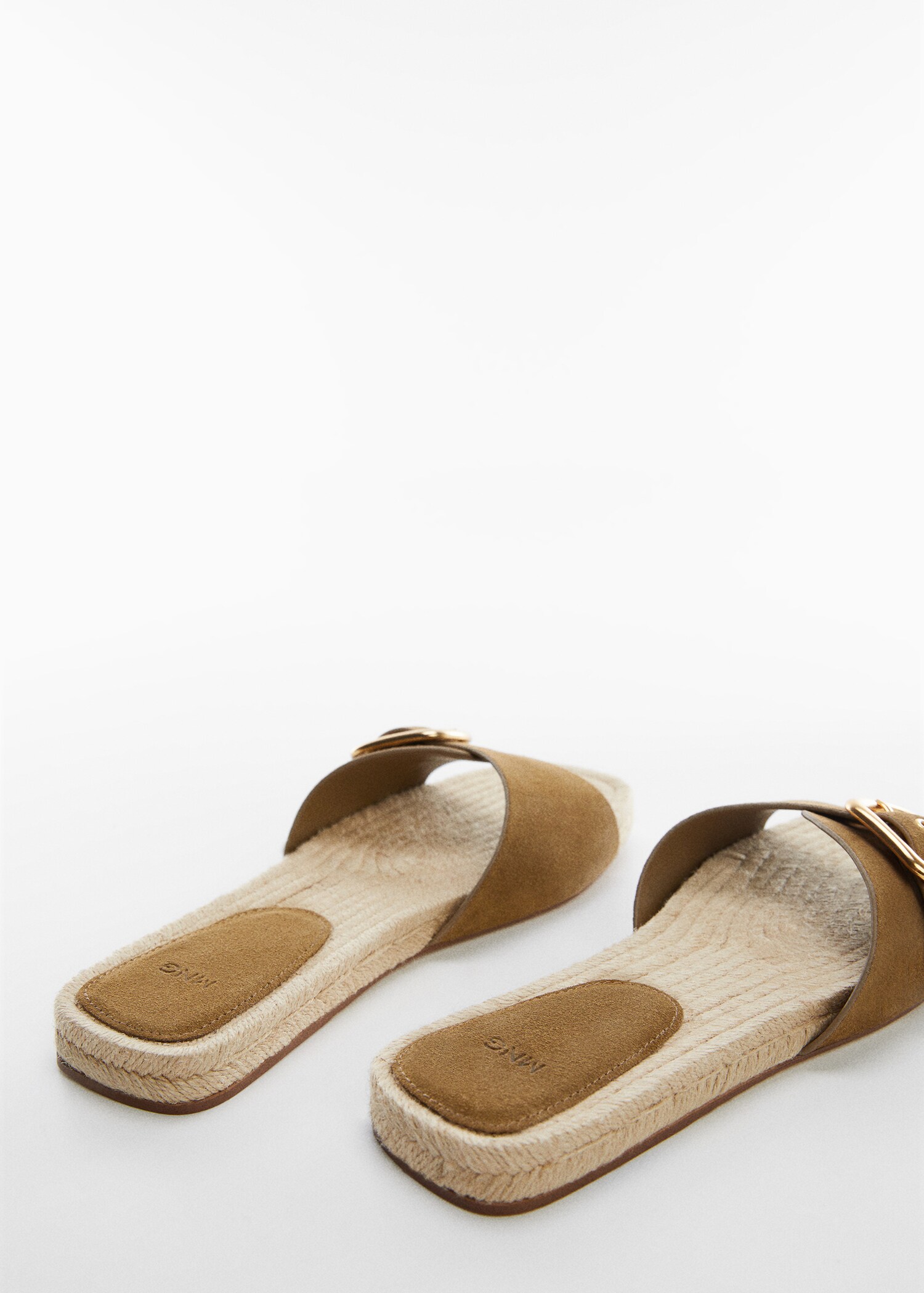 Buckle leather sandals - Details of the article 1