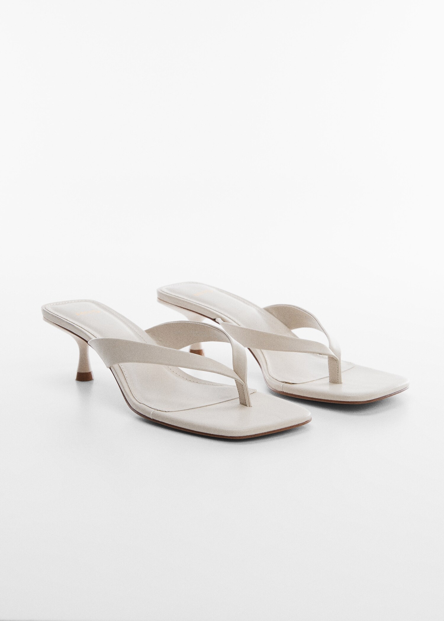 Kitten heel sandals - Medium plane