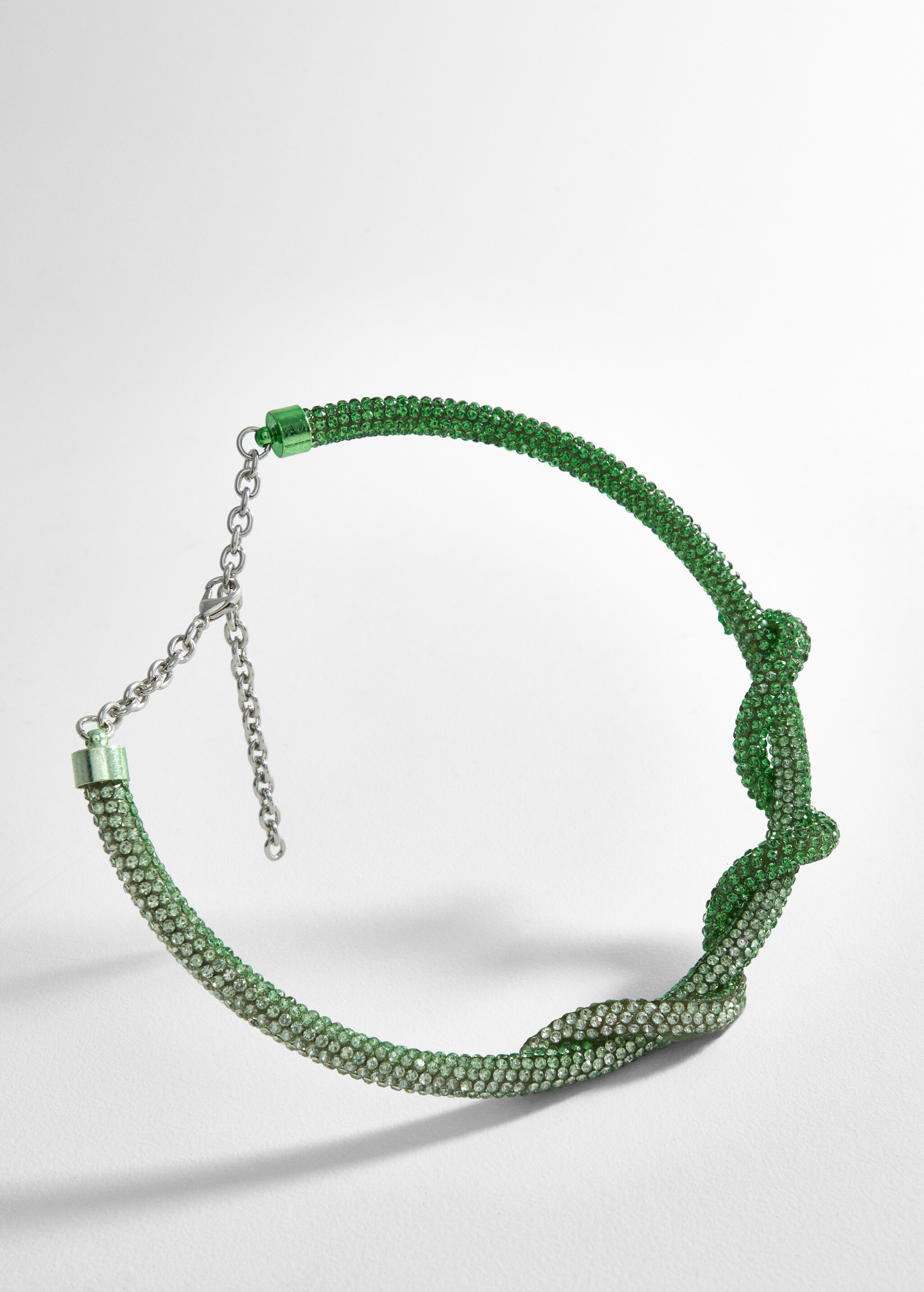 Rigid strass necklace - Details of the article 5