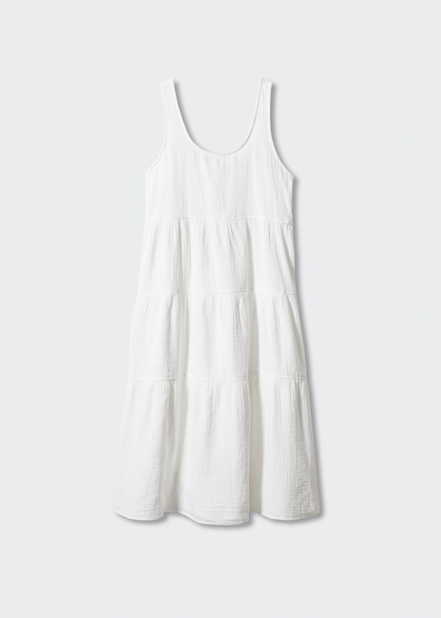 Flared cotton dress - Article without model