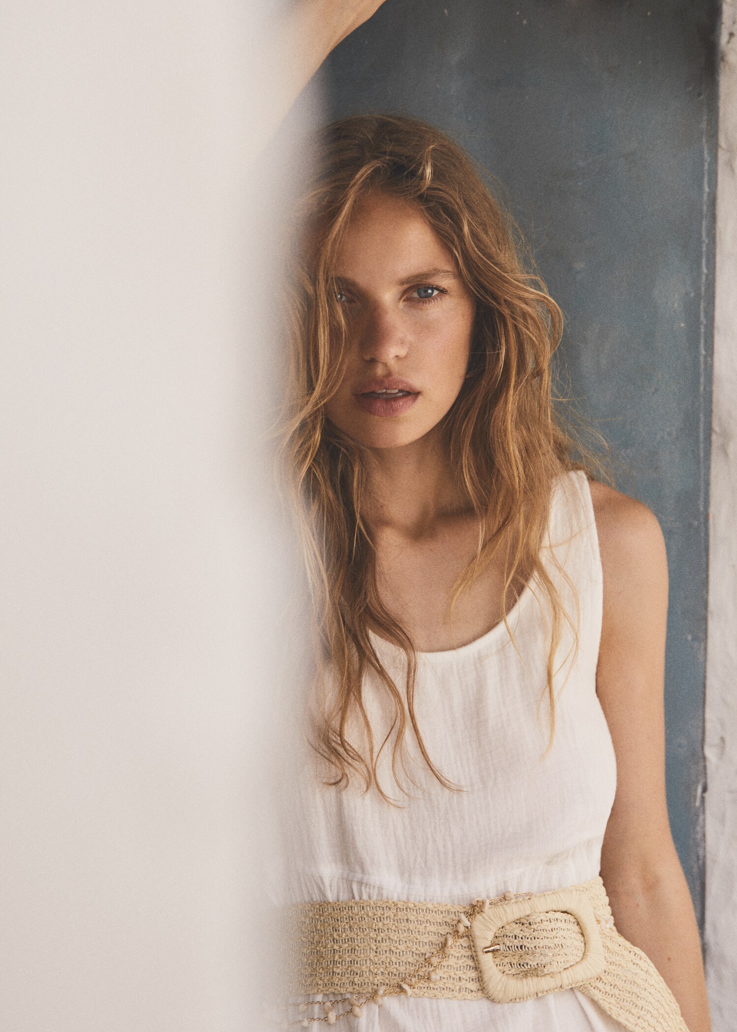 Flared cotton dress - Details of the article 7