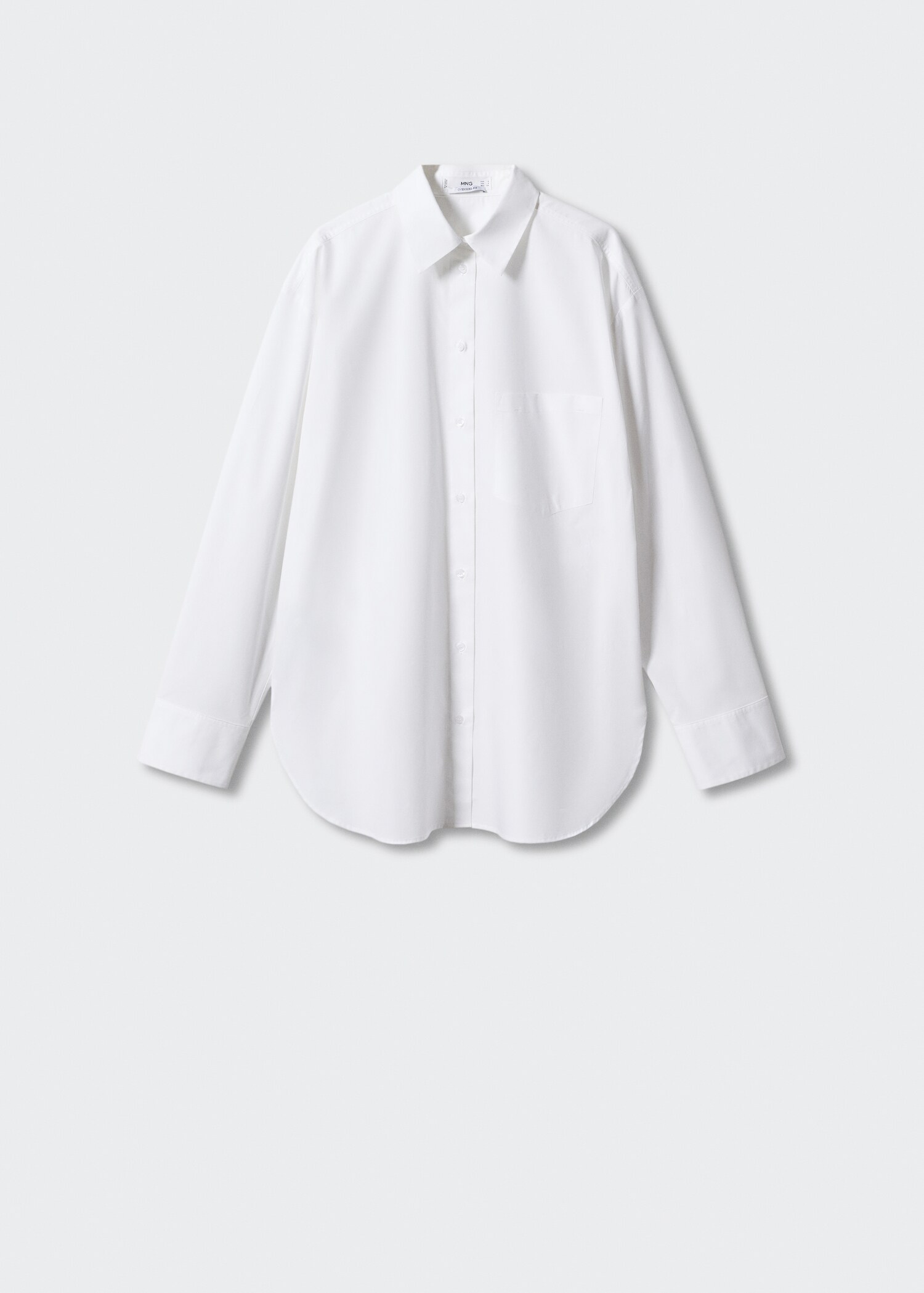 Oversized-Hemd mit Tasche - Artikel ohne Model