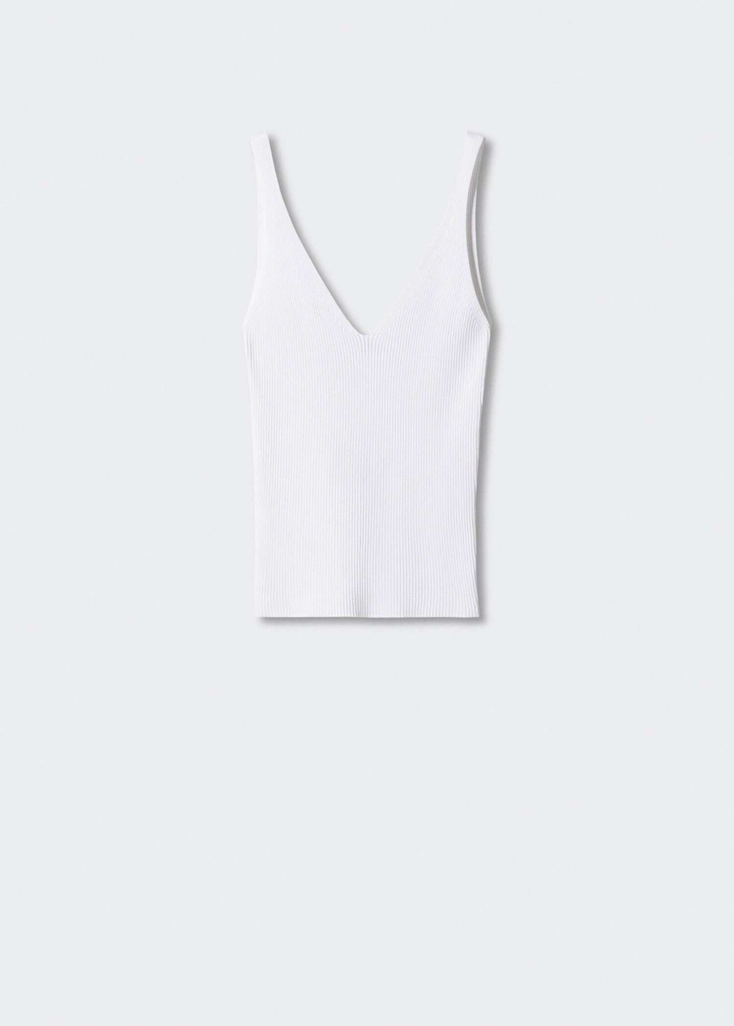 Top maille col V - Article sans modèle