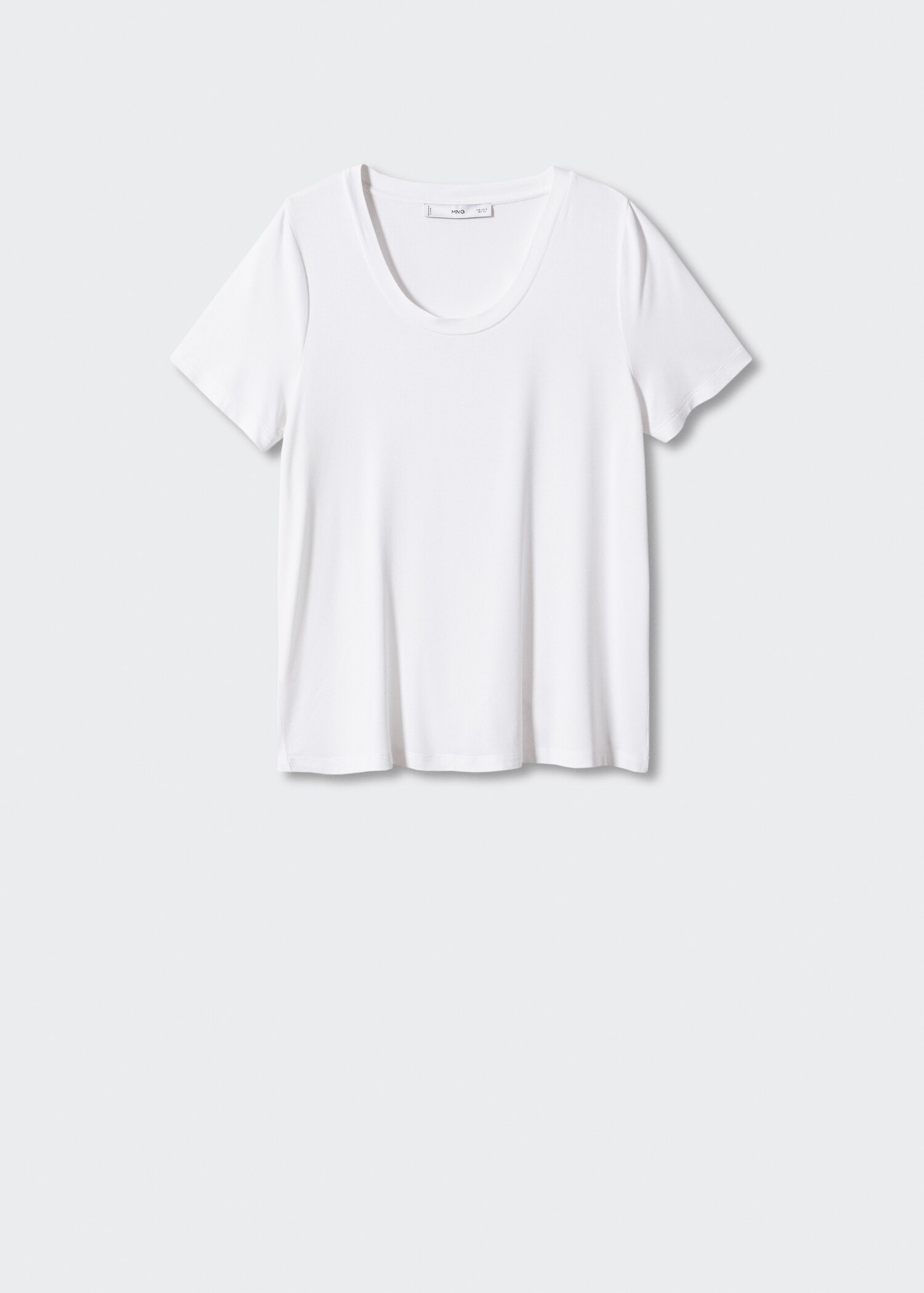Tricou cu guler decoltat - Articol fără model