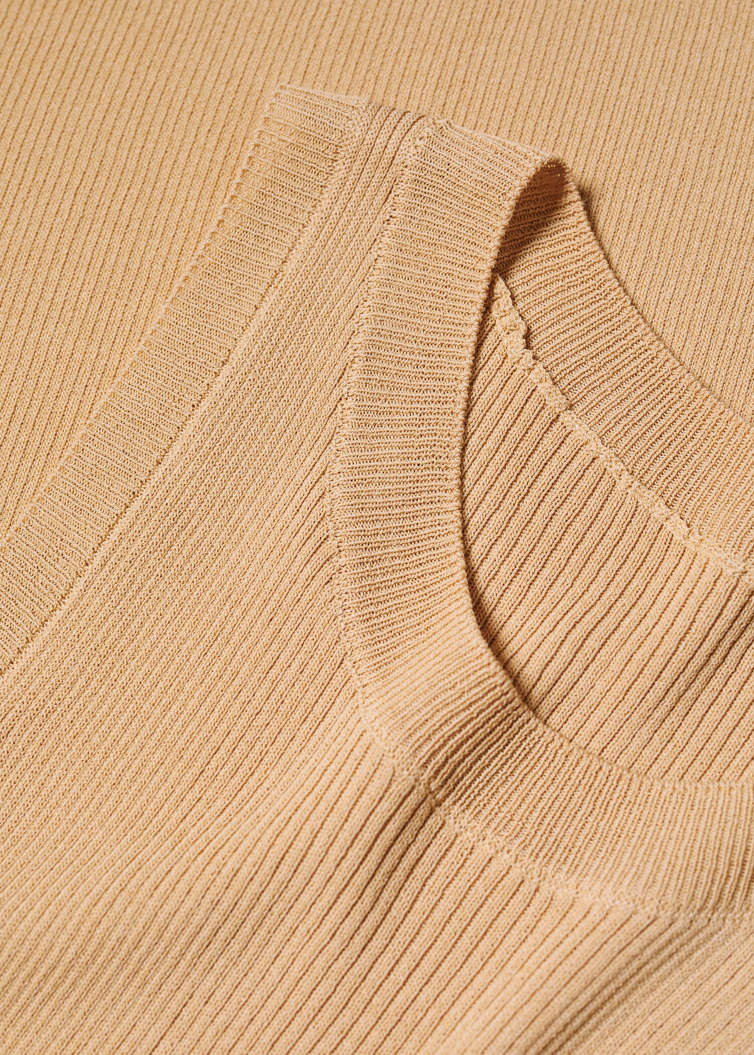 Ribbed knit top - Details of the article 8