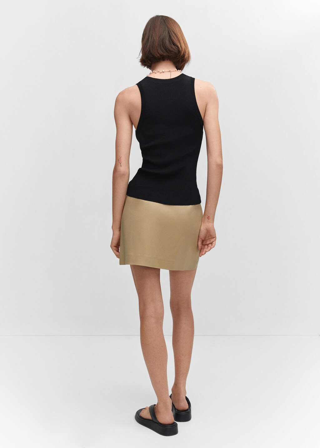 Ribbed knit top - image 3