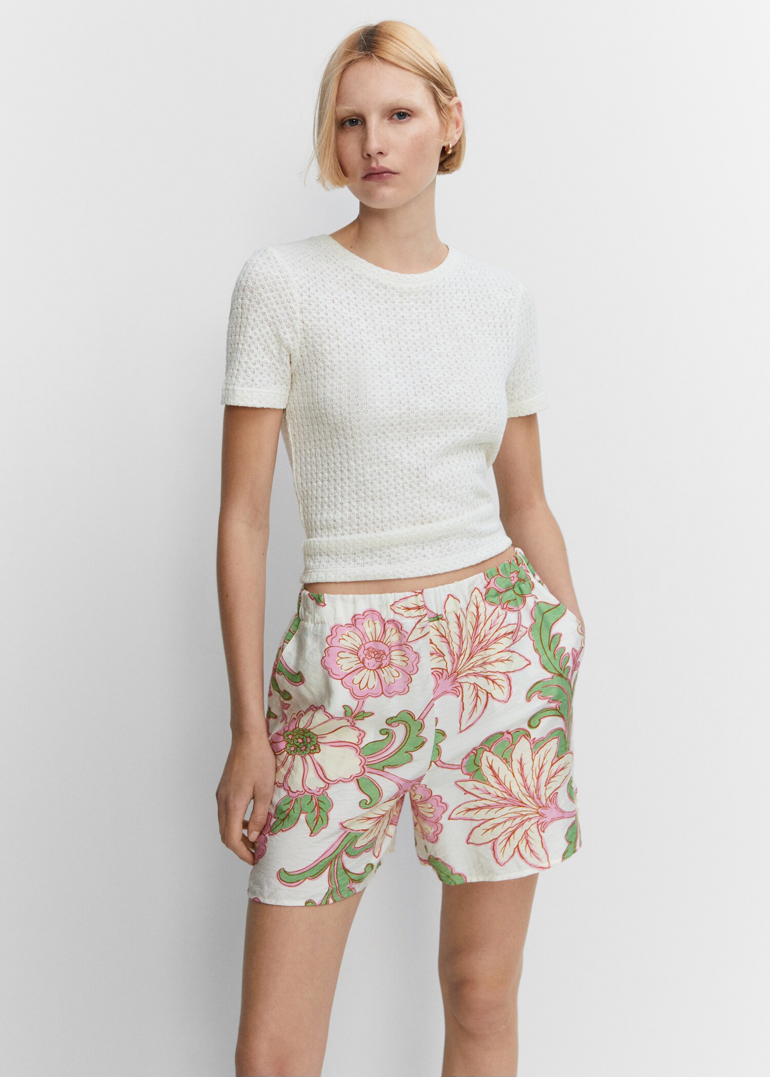 Short à fleurs - Détail de l'article 2