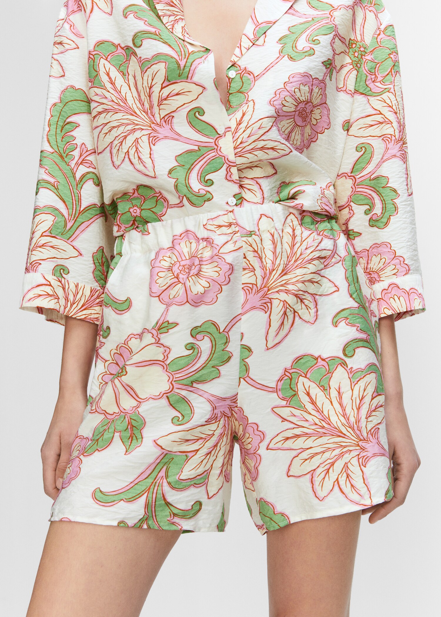 Short à fleurs - Détail de l'article 6