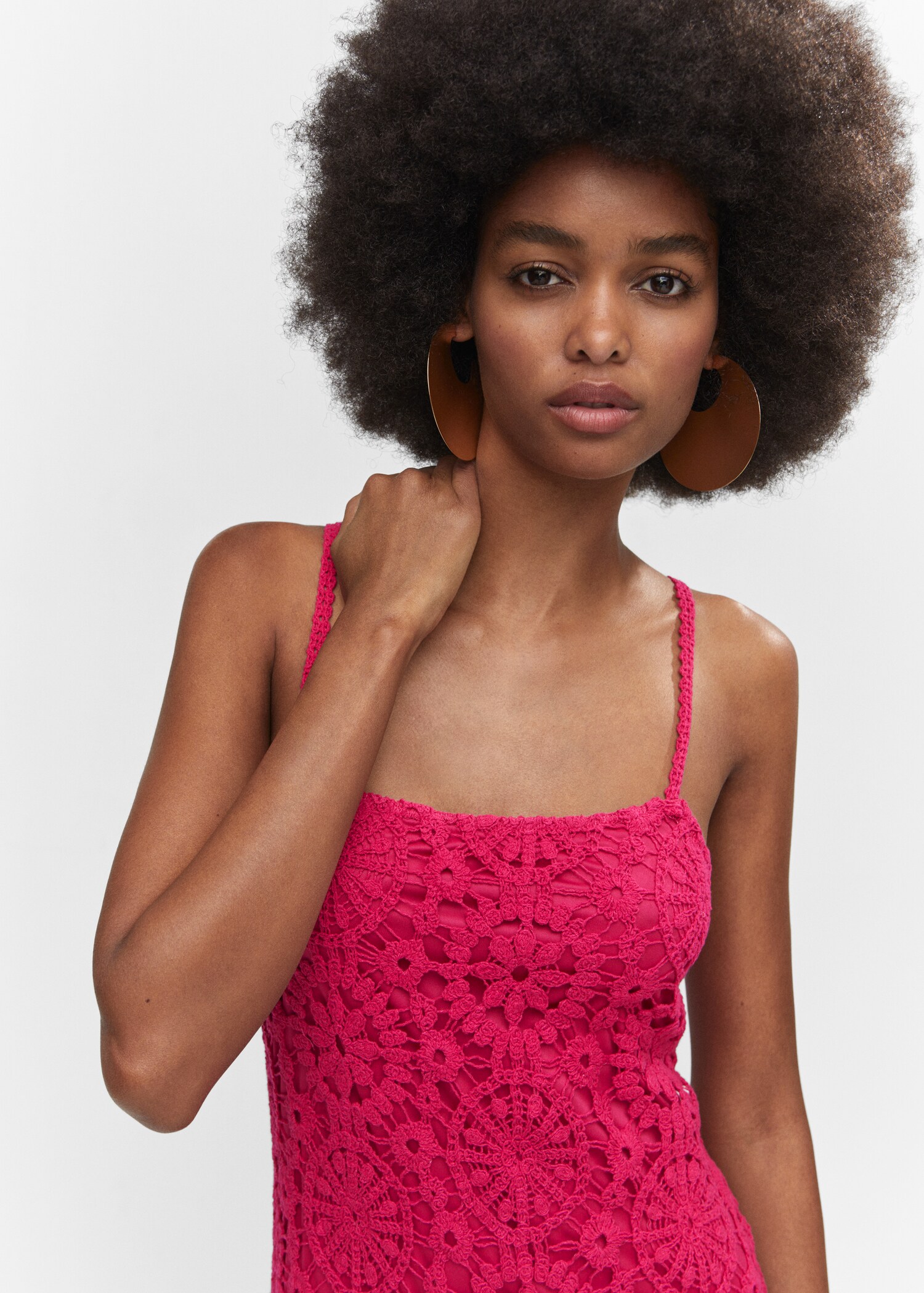Crochet short dress - Details of the article 1