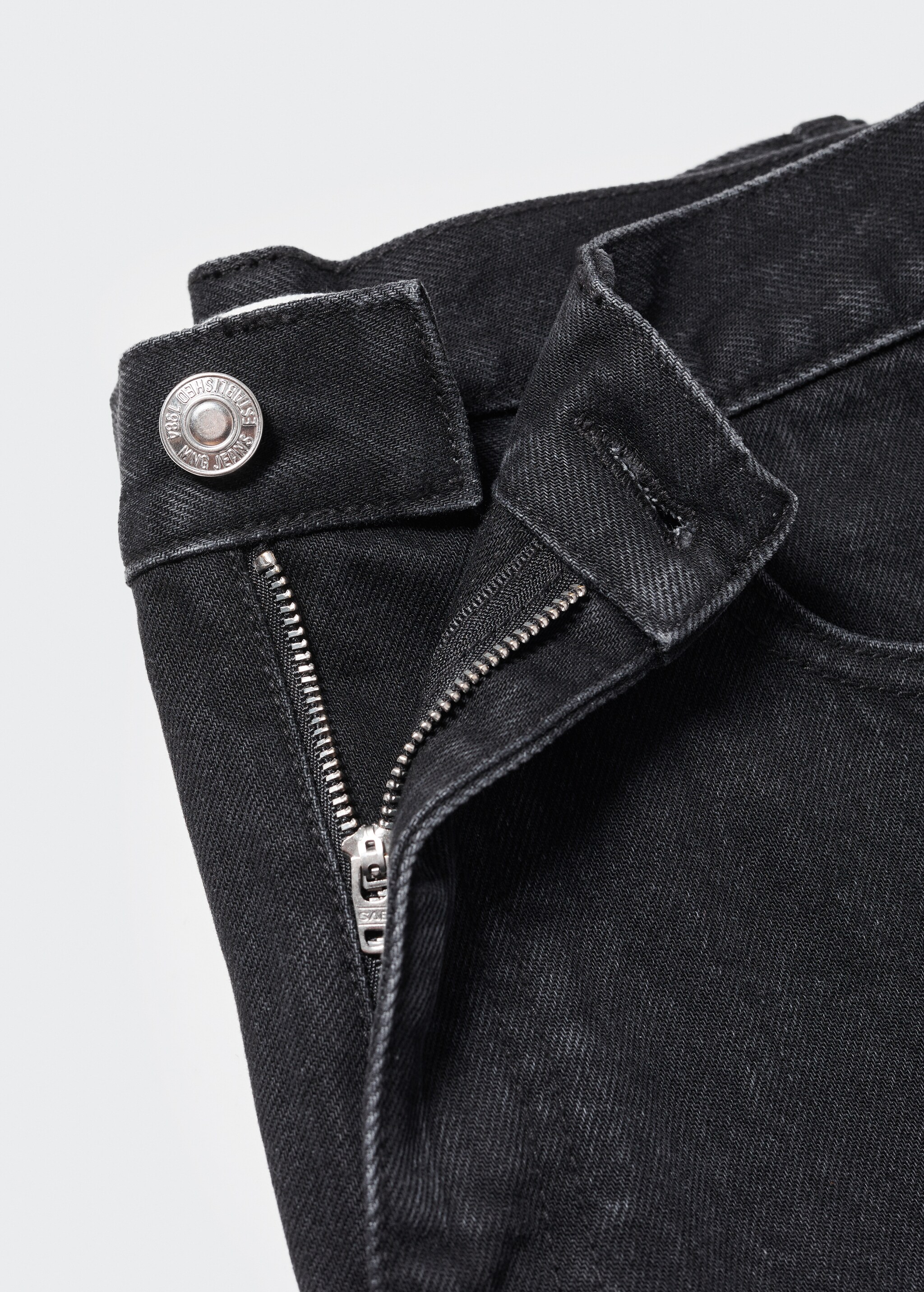 Jeans-Shorts mit hoher Taille - Detail des Artikels 8