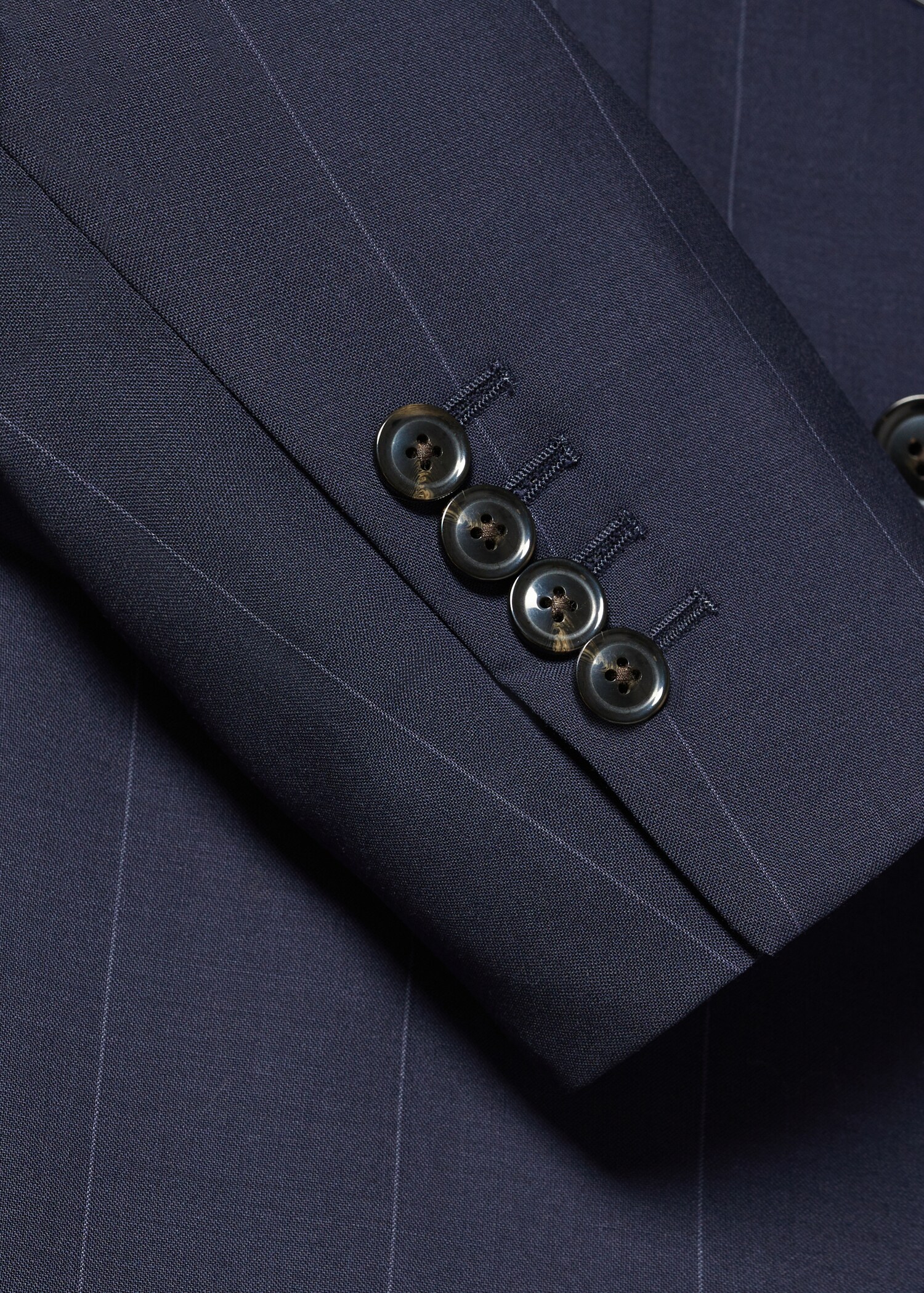 Veste costume croisée laine vierge - Détail de l'article 0