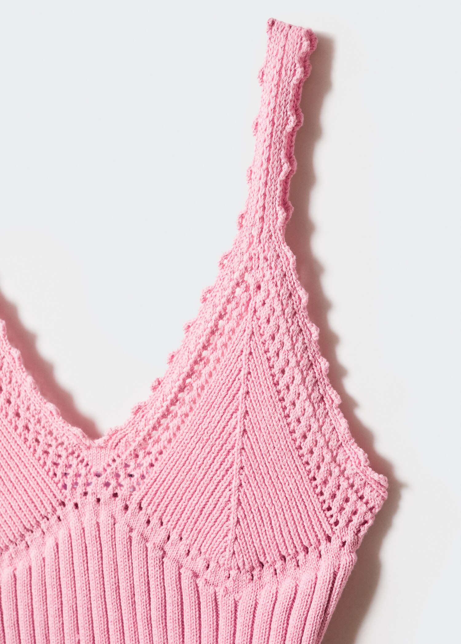 Top cropped din tricot - Detaliu al articolului 8