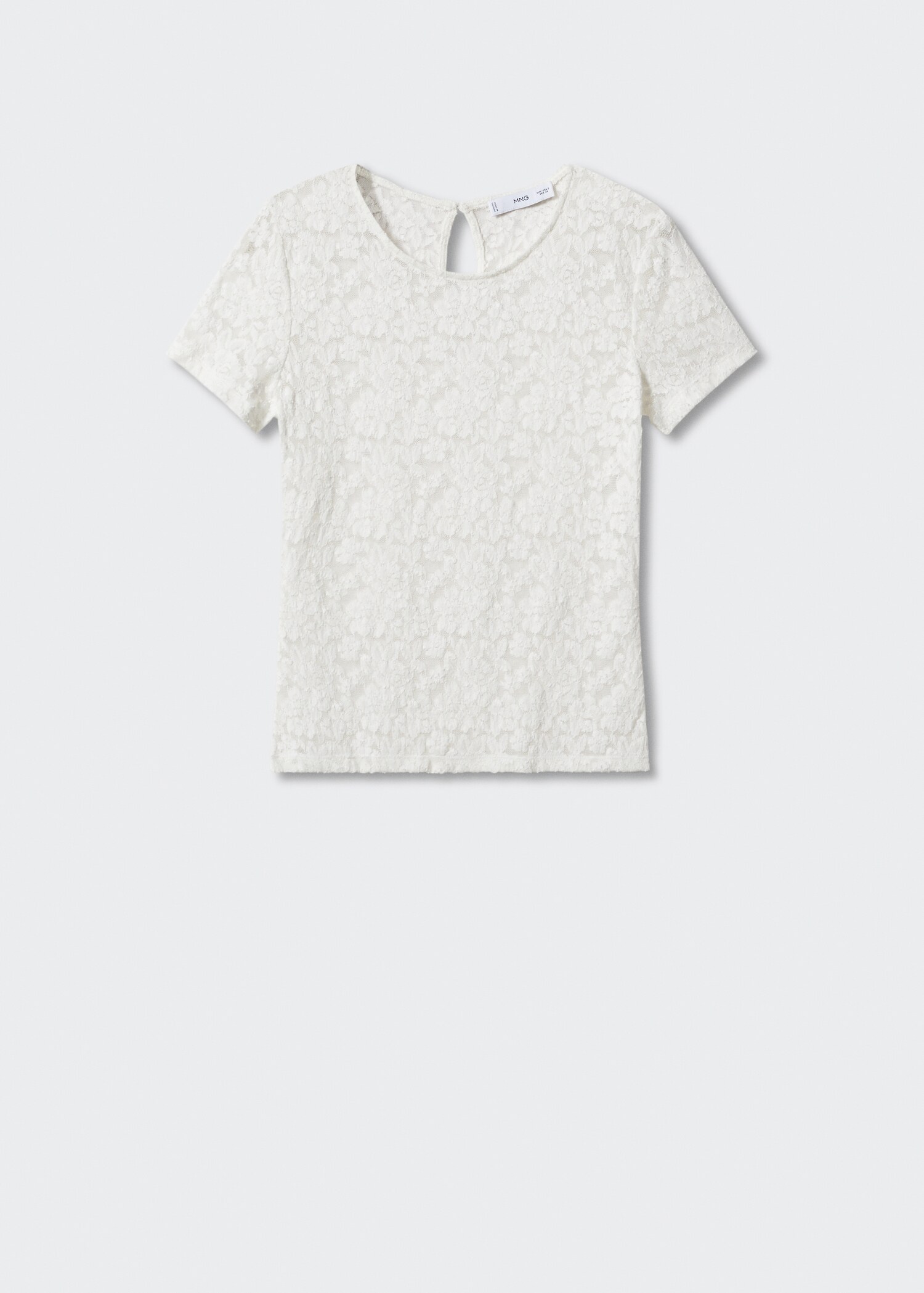 Guipure T-shirt - Article without model