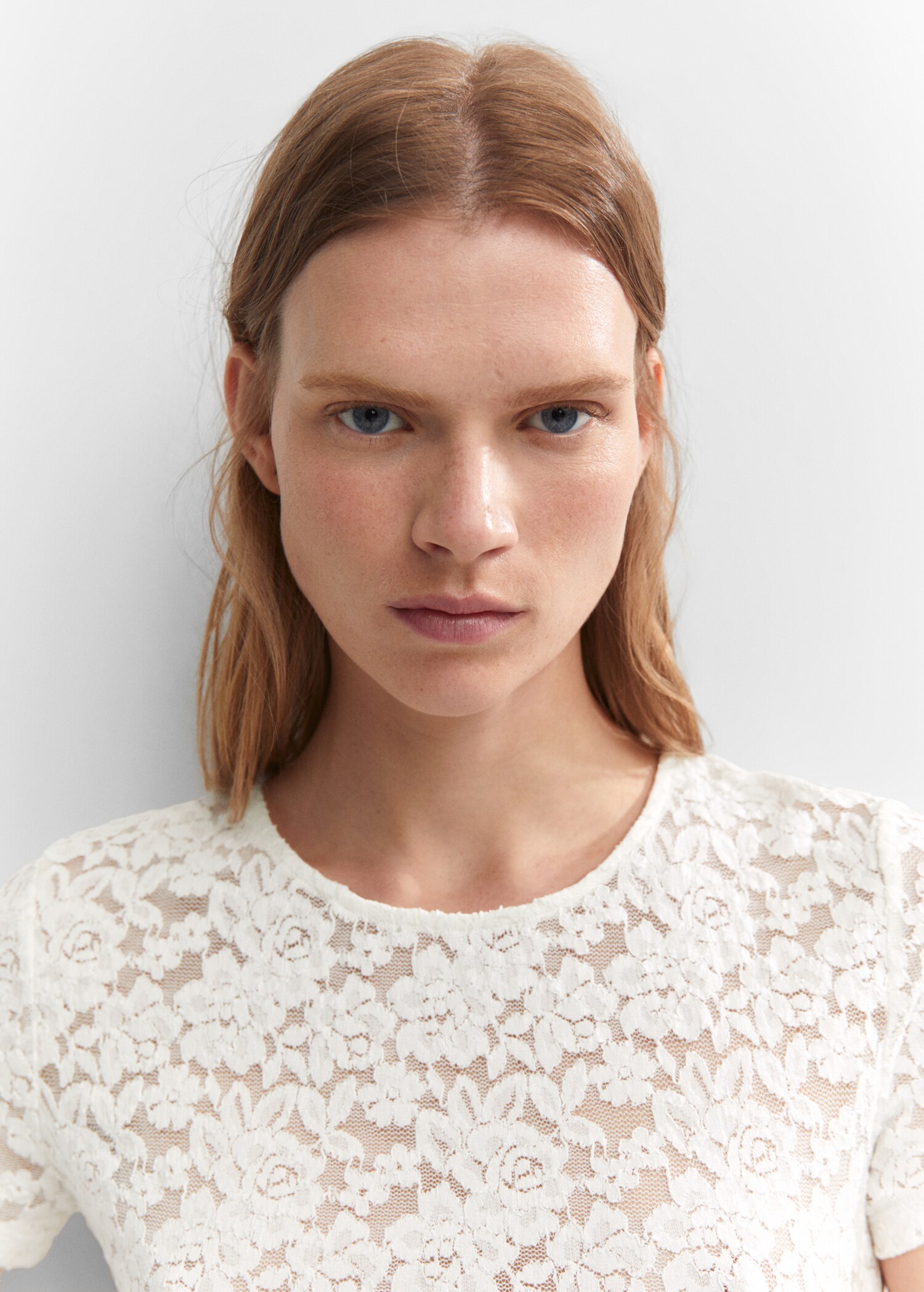 Guipure T-shirt - Details of the article 1