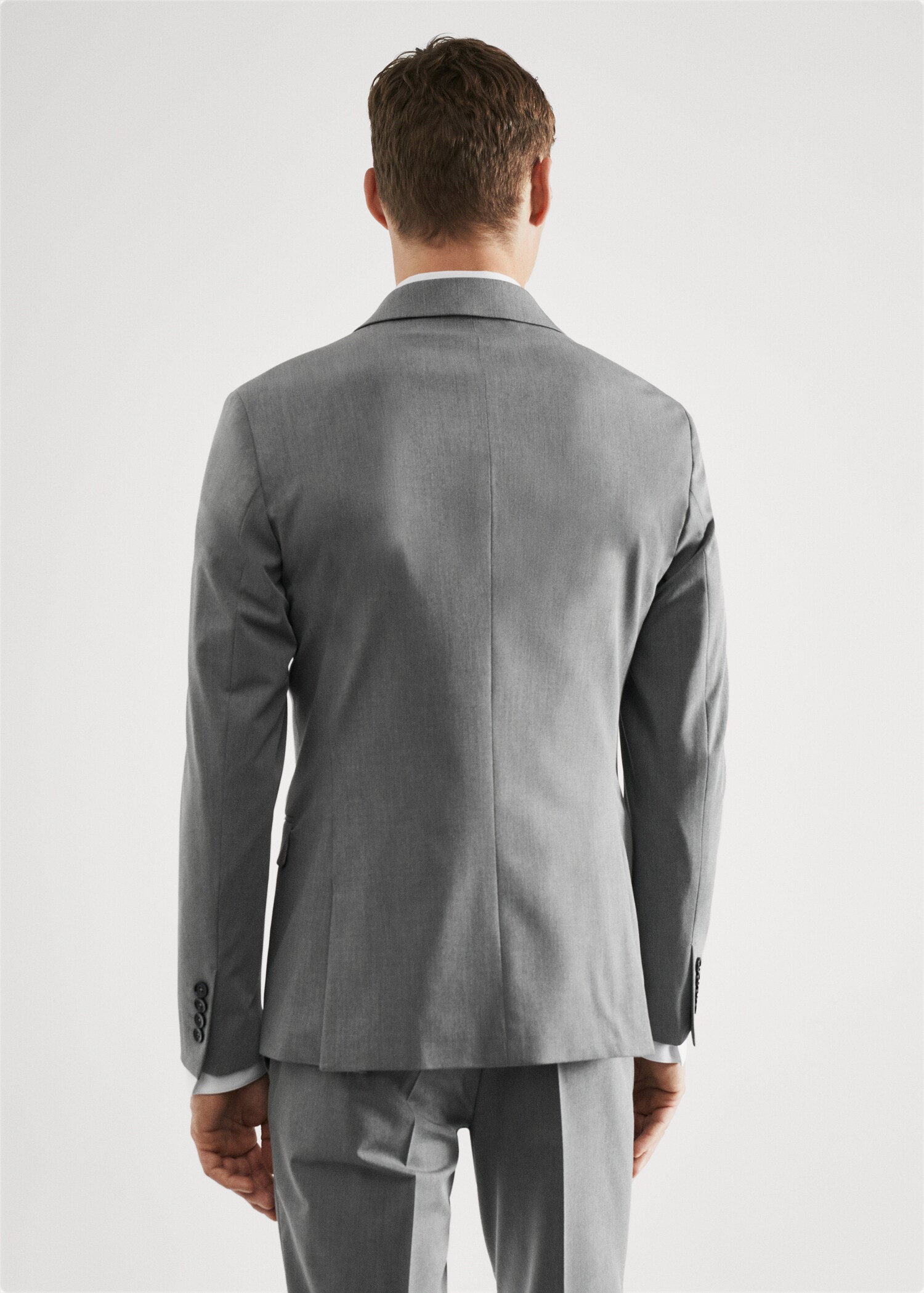 Veste costume super slim-fit tissu stretch - Verso de l’article
