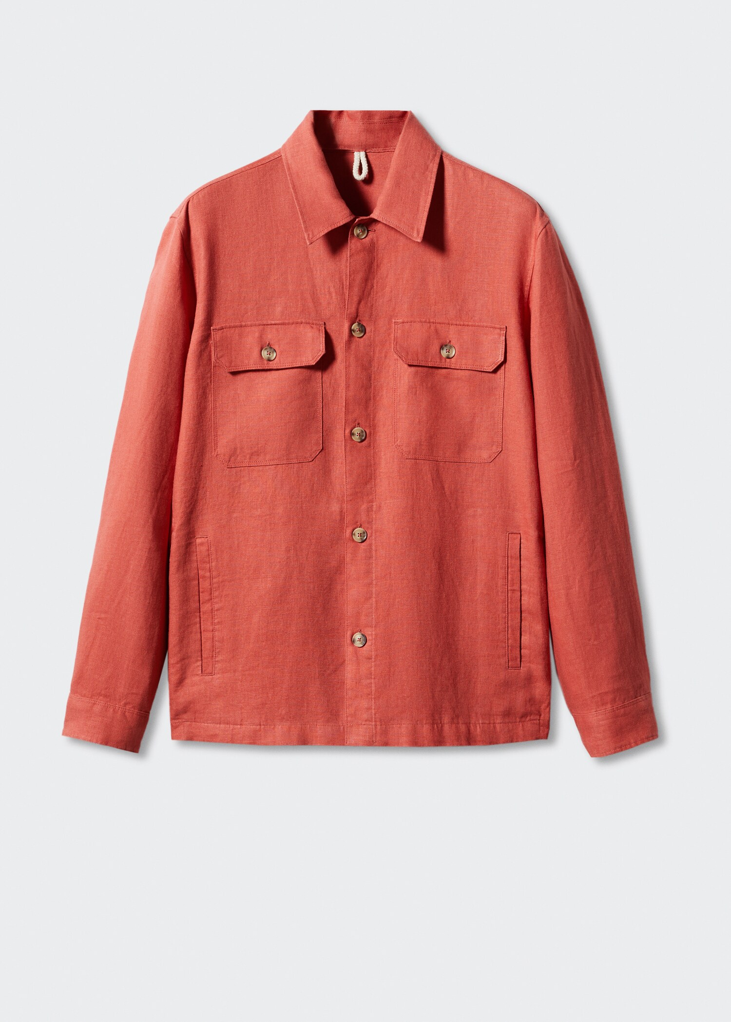 Sobrecamisa 100% lino regular fit - Artículo sin modelo
