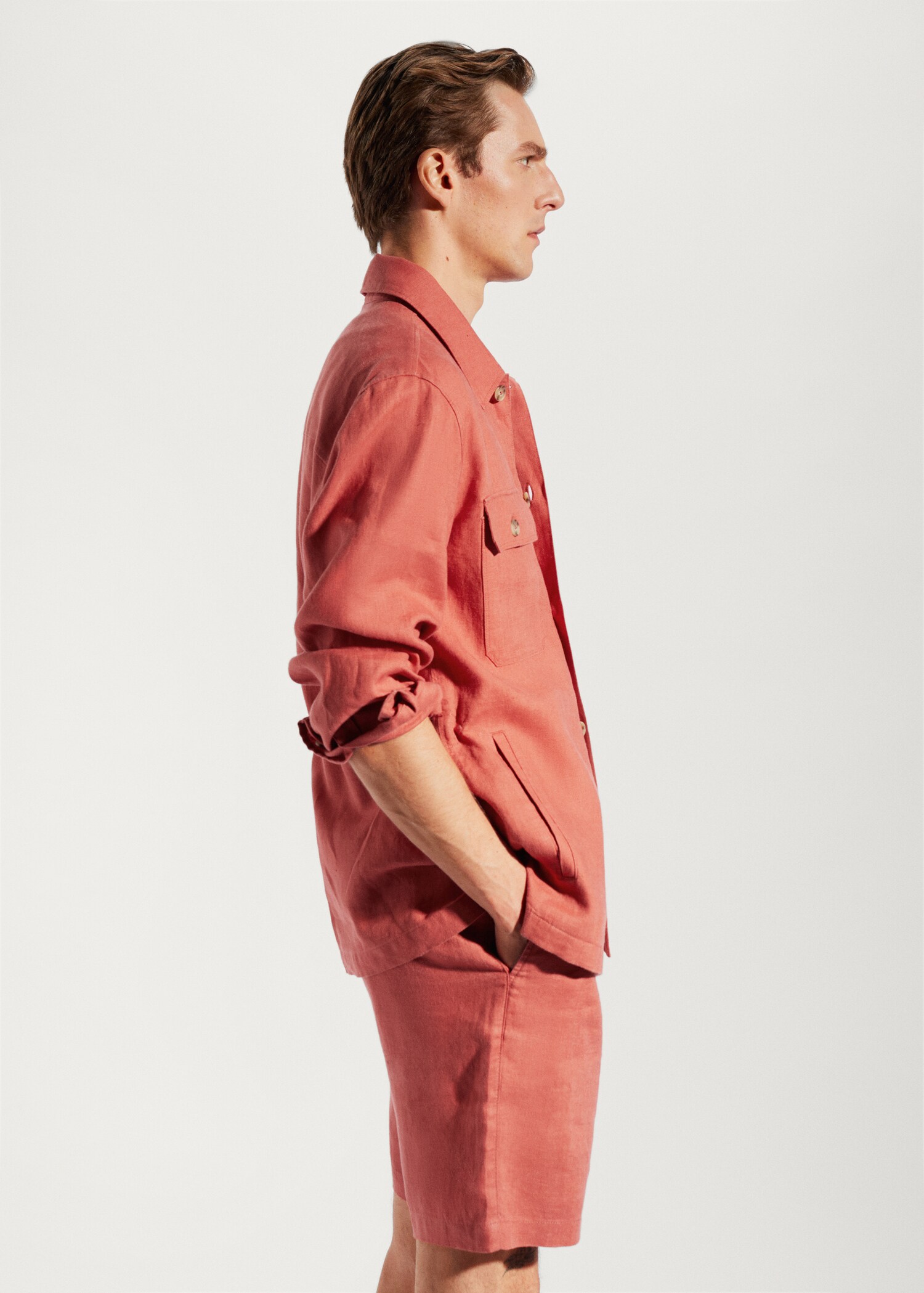 Sobrecamisa 100% lino regular fit - Detalle del artículo 2
