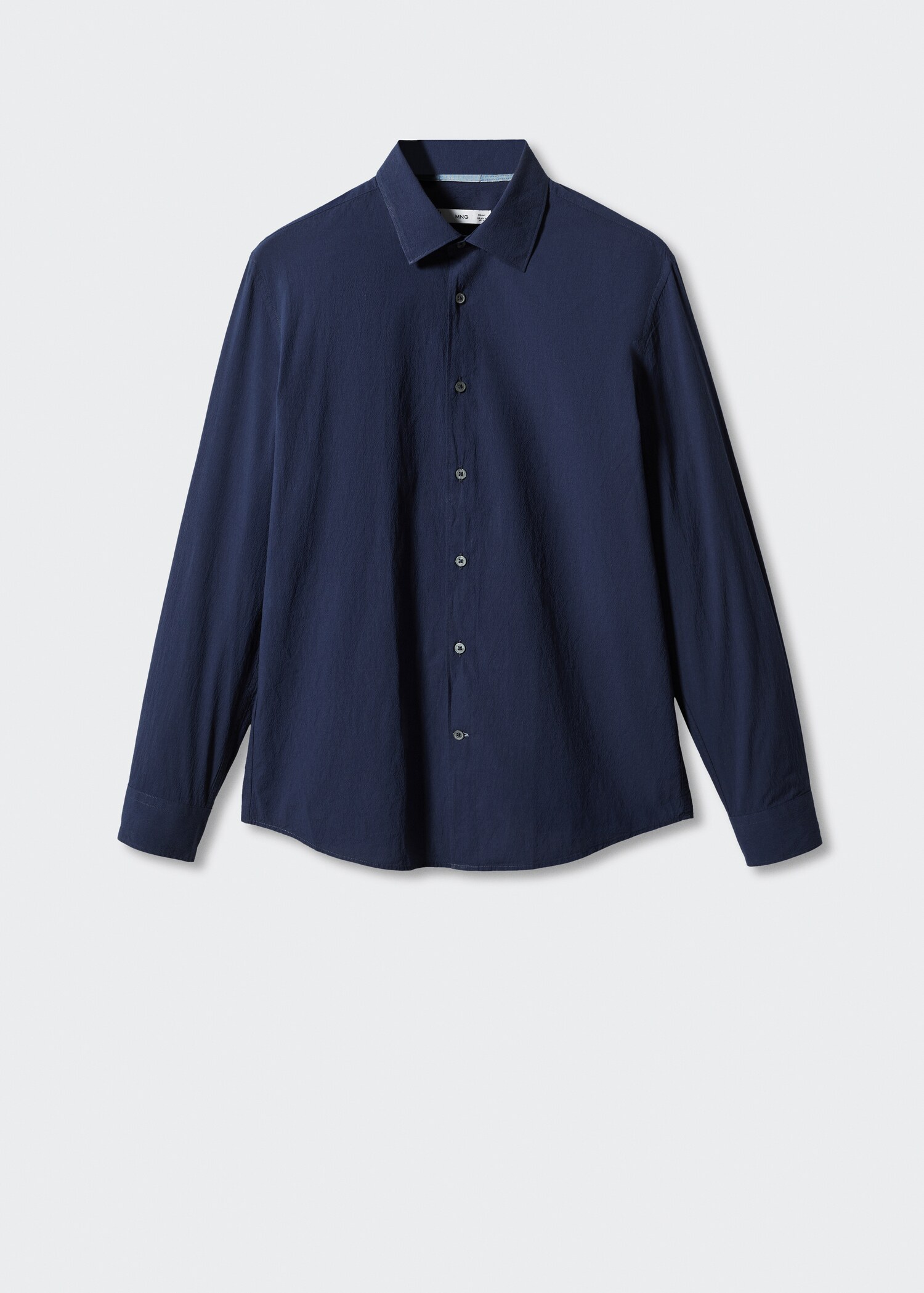 Camisa slim fit algodón seersucker - Artículo sin modelo