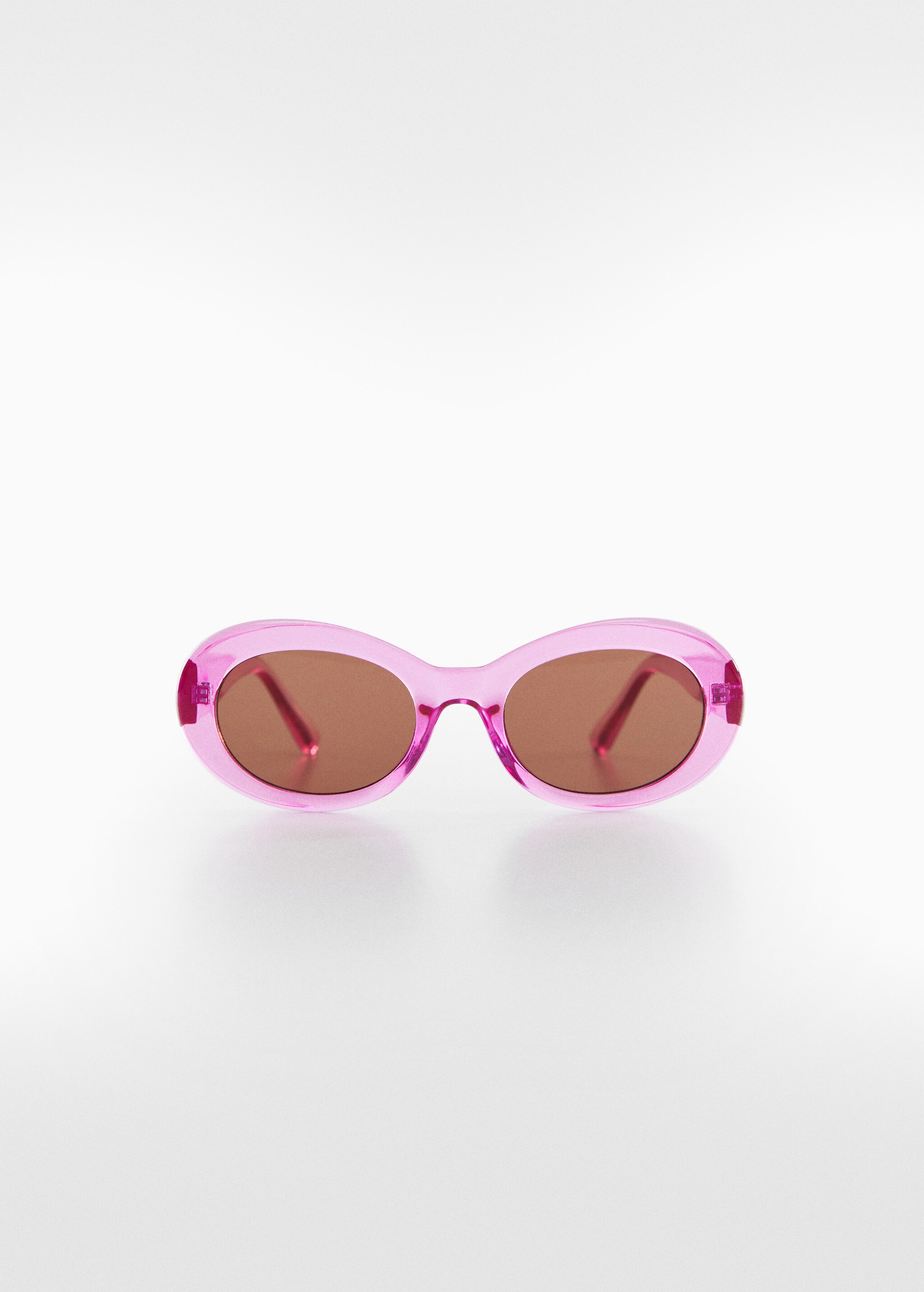 Semi-transparent frame sunglasses - Articol fără model
