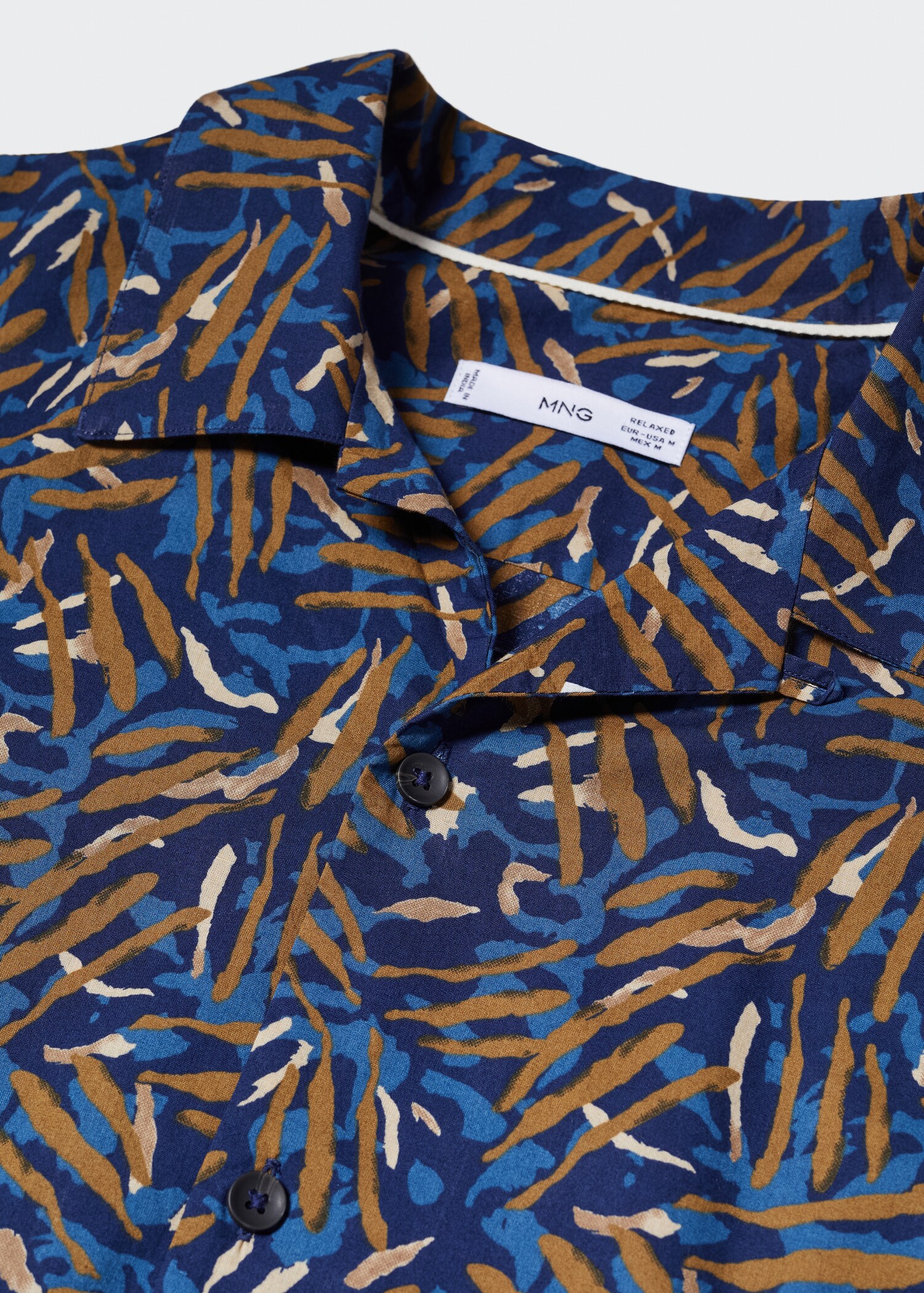 Camisa cuello bowling 100% algodón  - Detalle del artículo 8